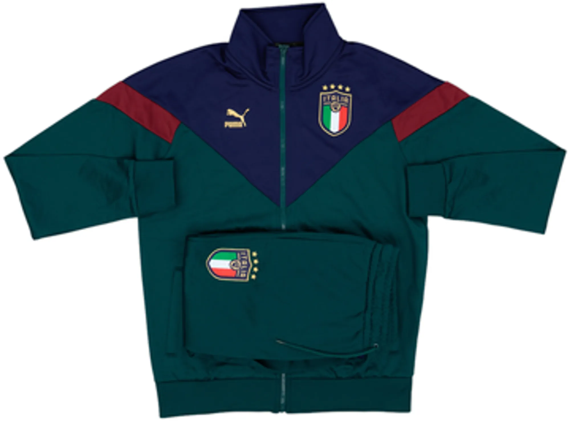 2020-21 Italy Puma Tracksuit - 10/10 - (L)
