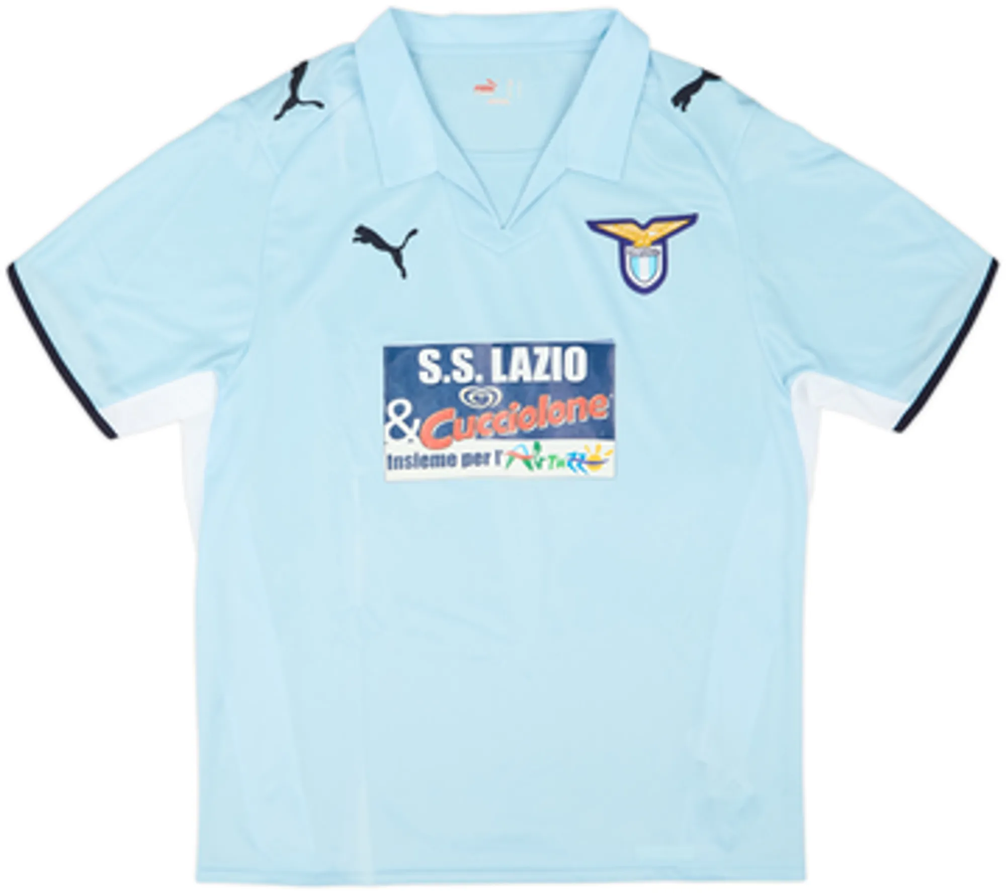 Puma Lazio Mens SS Home Shirt 2008/09