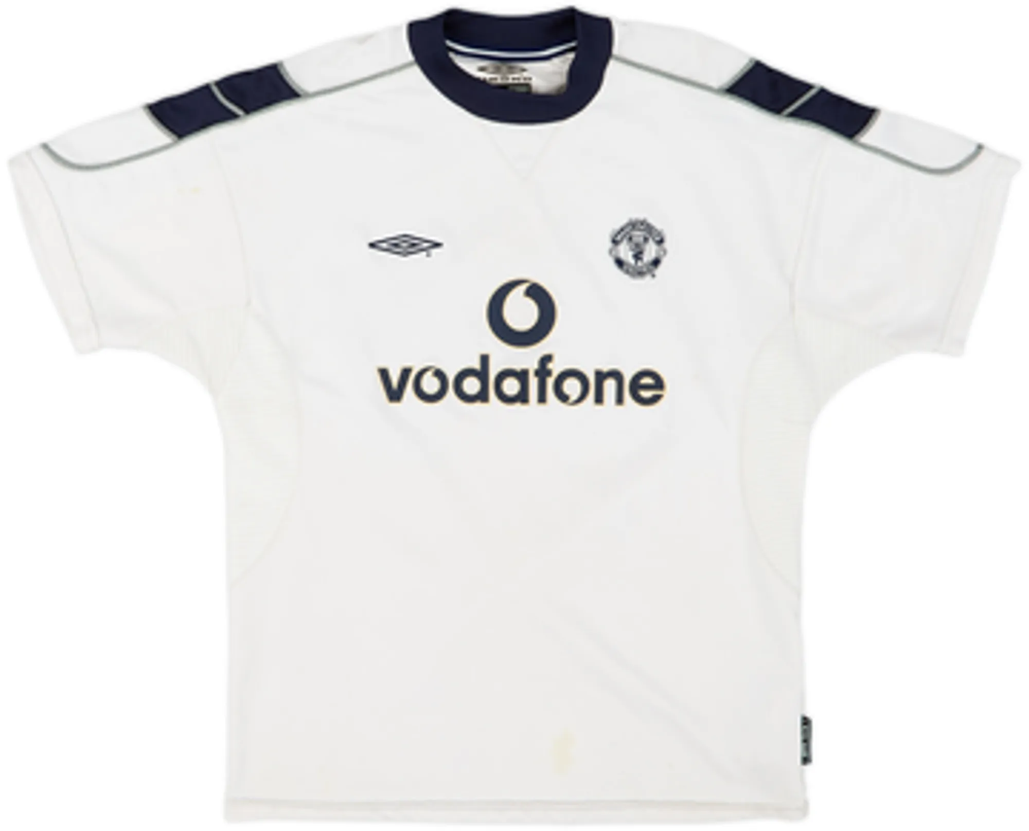 Umbro Manchester United Boys SS Away Shirt 2000/01