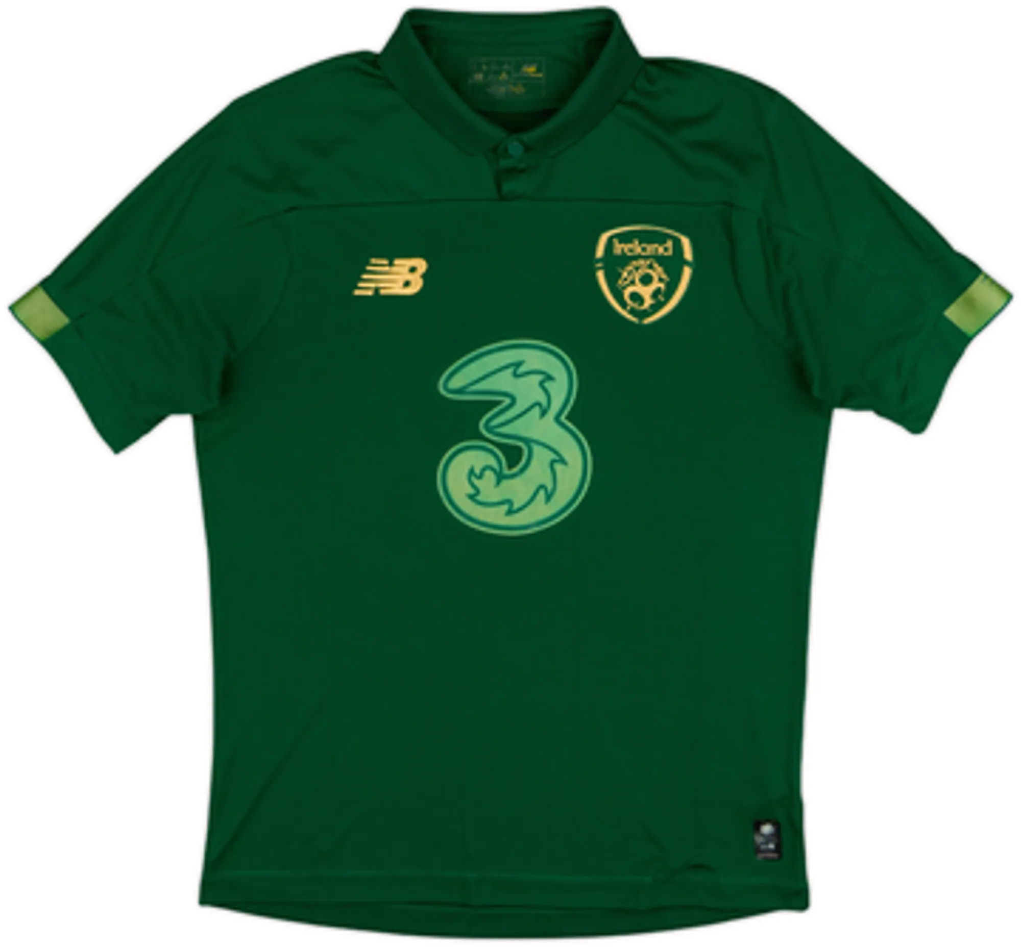 NewBalance Republic of Ireland Mens SS Home Shirt 2019