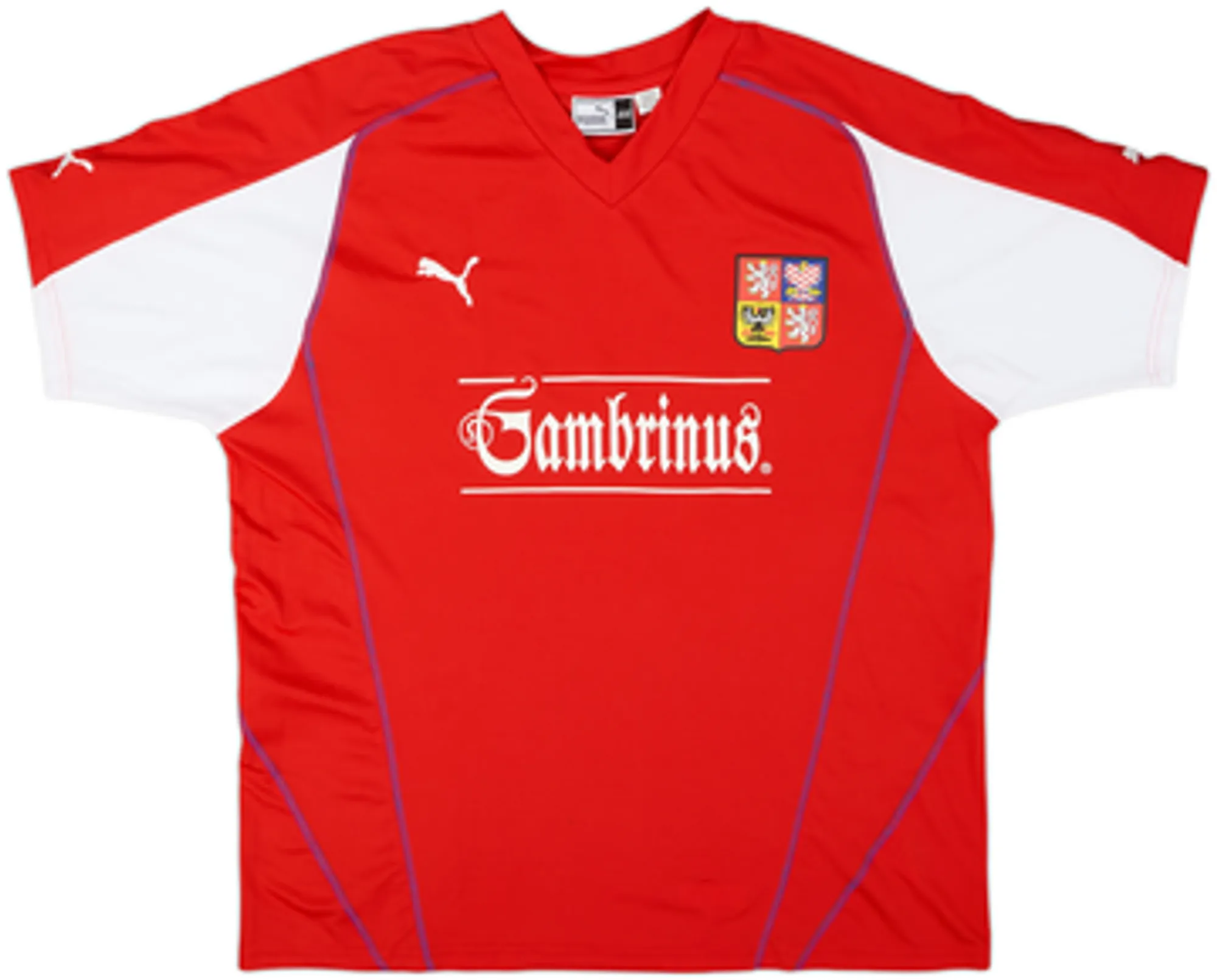Puma Czech Republic Mens SS Home Shirt 2004
