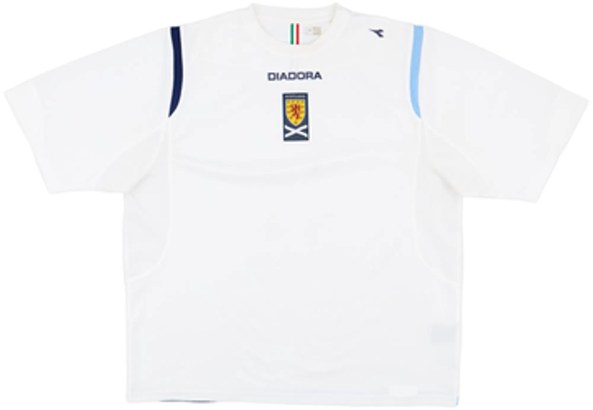 Diadora Scotland Mens SS Home Shirt 2005