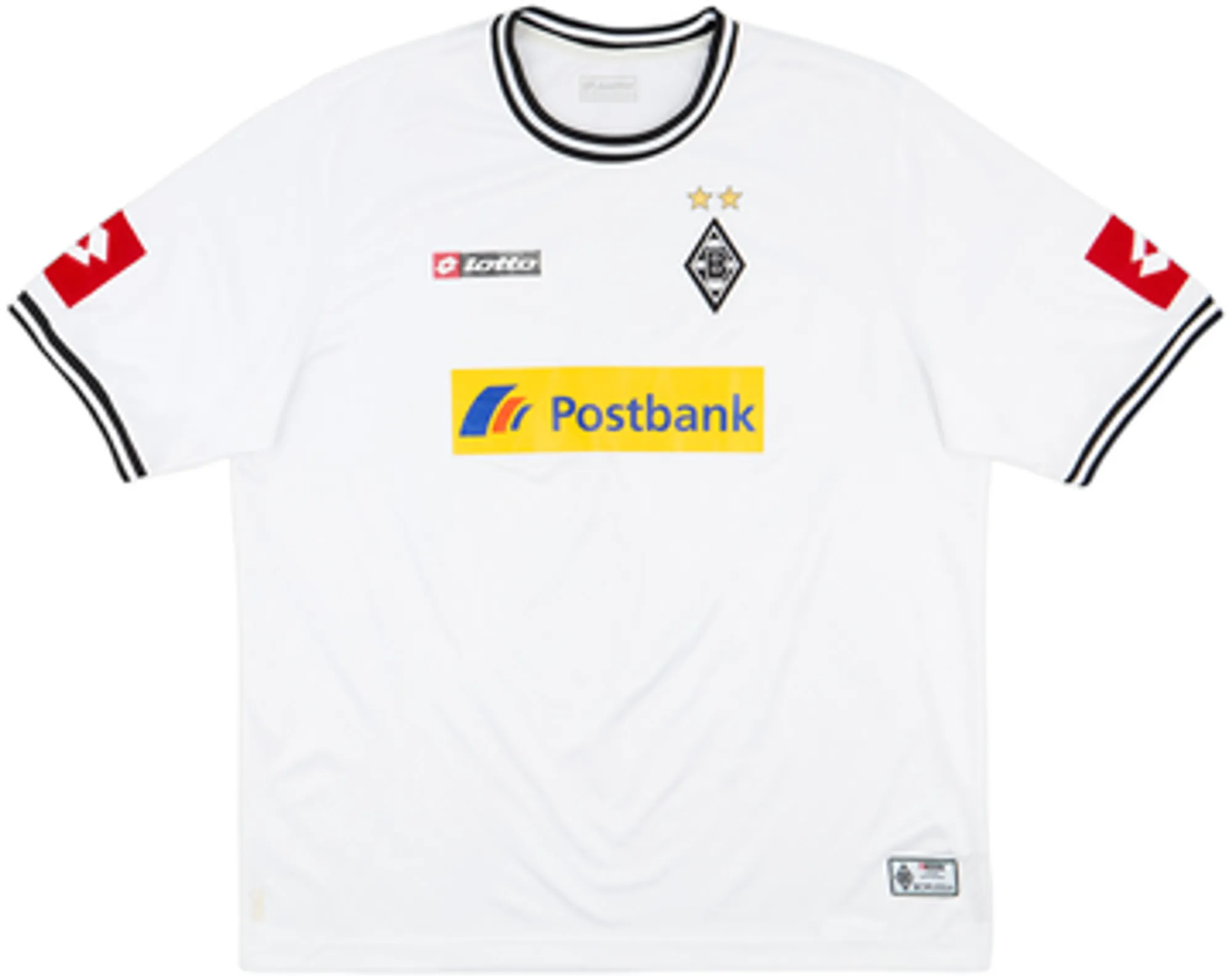 Lotto Borussia Monchengladbach Mens SS Home Shirt 2010/11