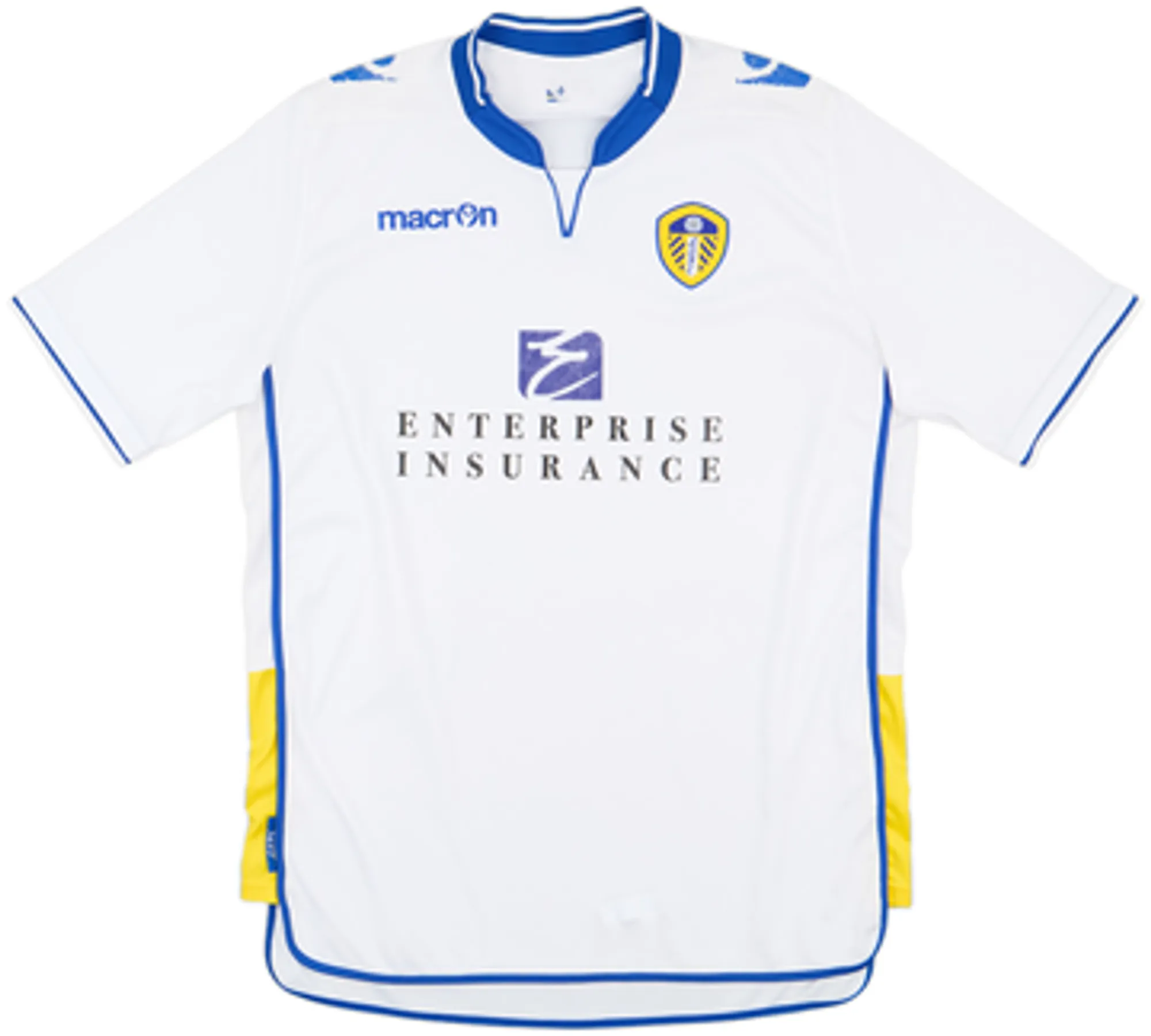 Macron Leeds United Mens SS Home Shirt 2012/13