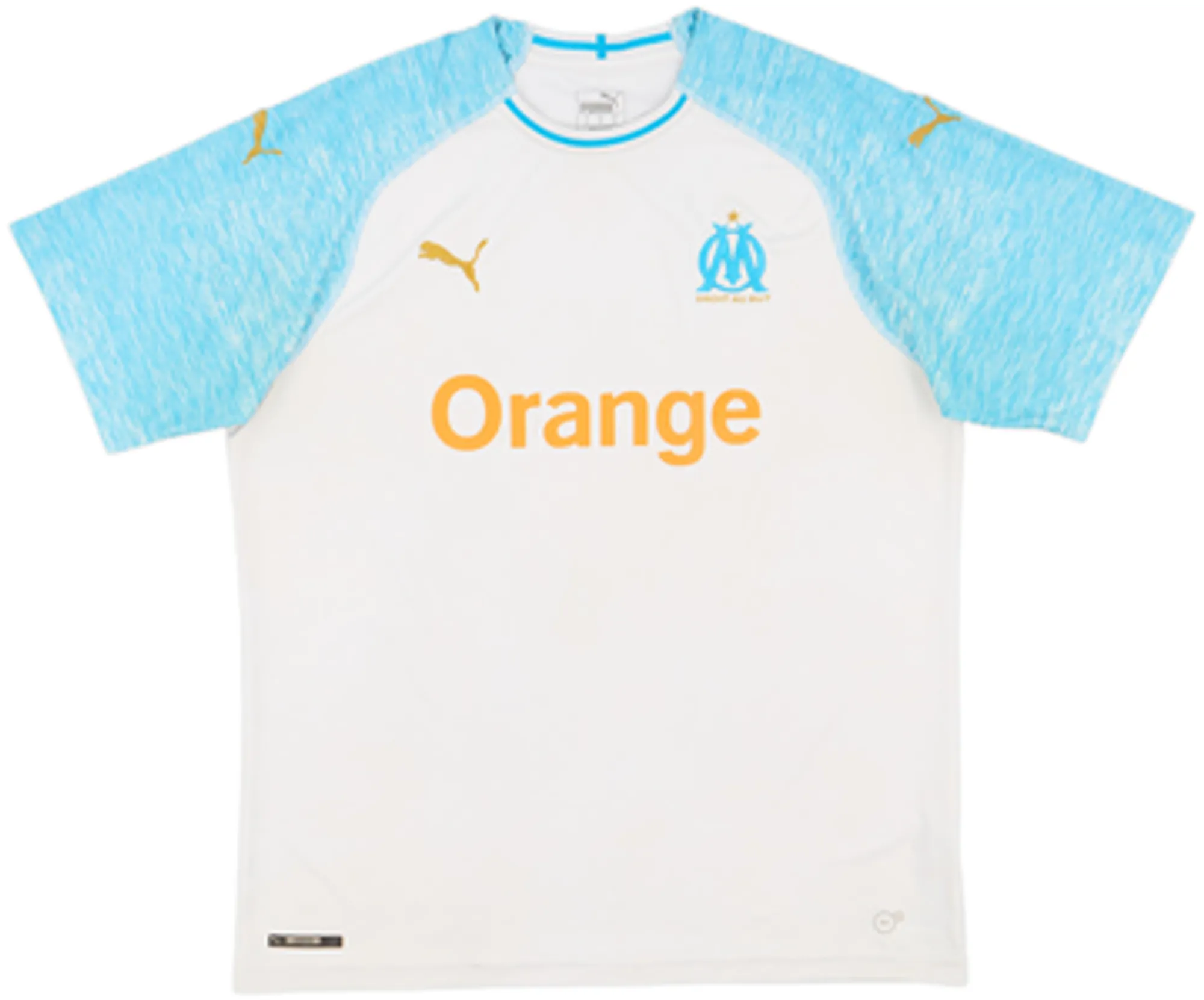 Puma Marseille Mens SS Home Shirt 2018/19