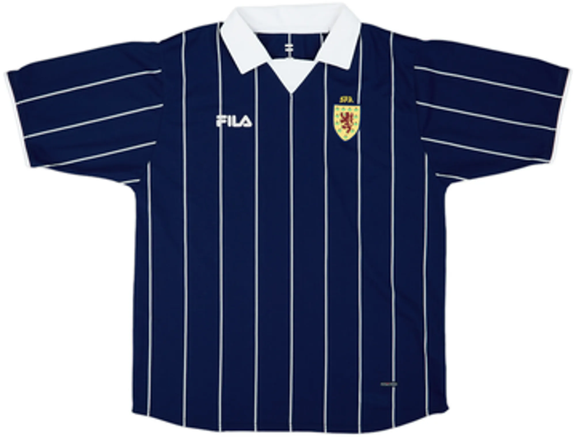 Fila Scotland Mens SS Home Shirt 2002