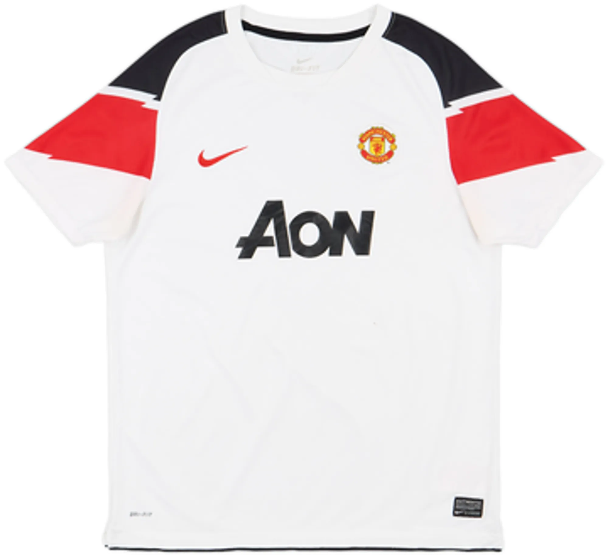 Nike Manchester United Boys SS Away Shirt 2010/12