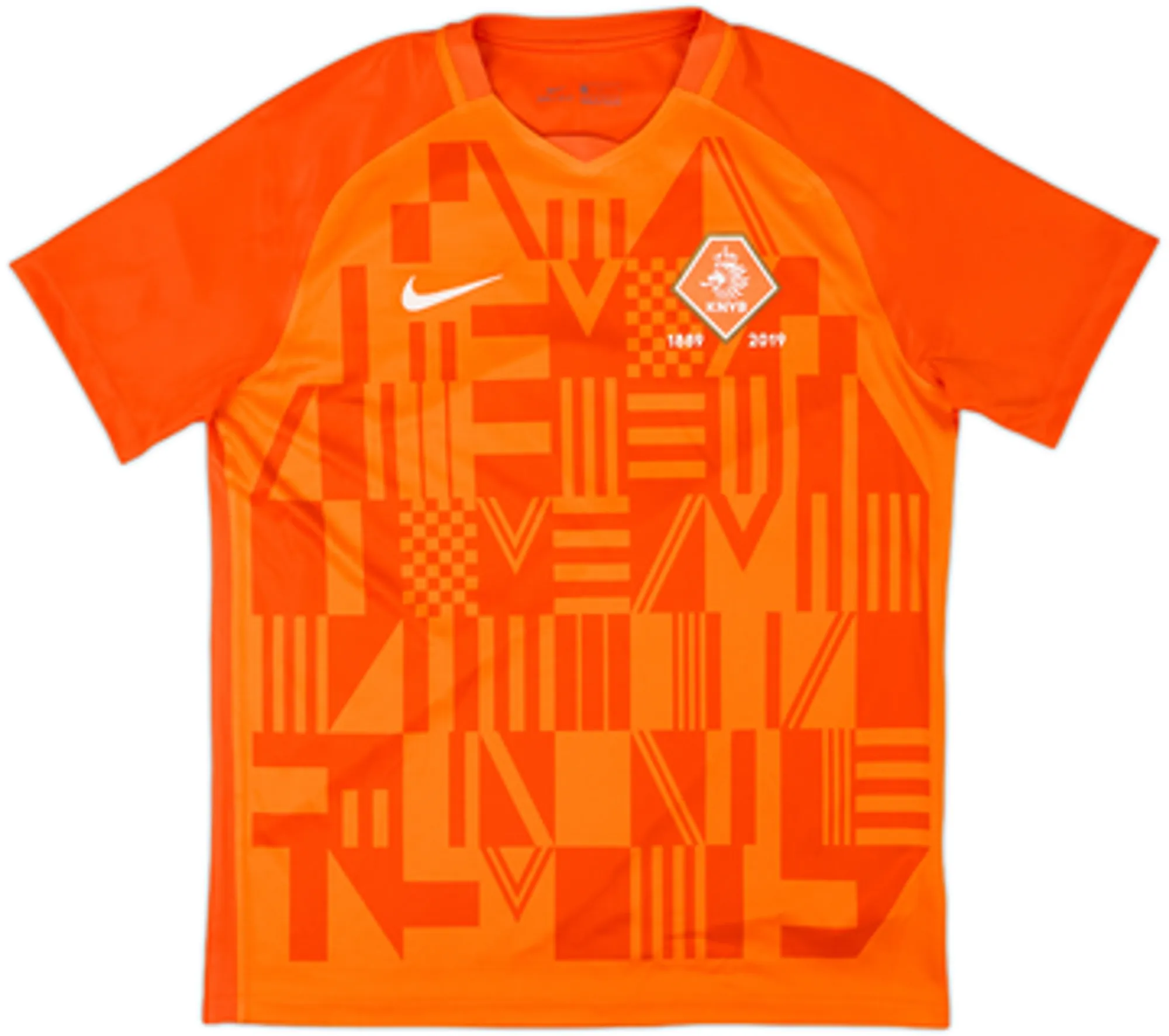 Nike Netherlands Mens SS Home Shirt 2019