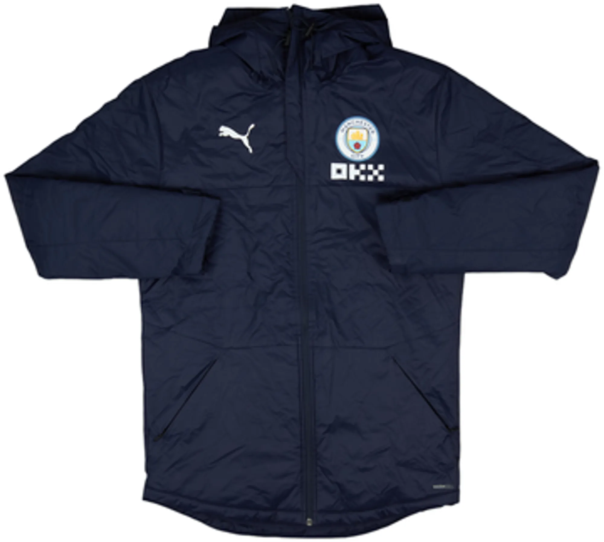 2022-23 Manchester City Puma Padded Bench Coat - 10/10 - (S)