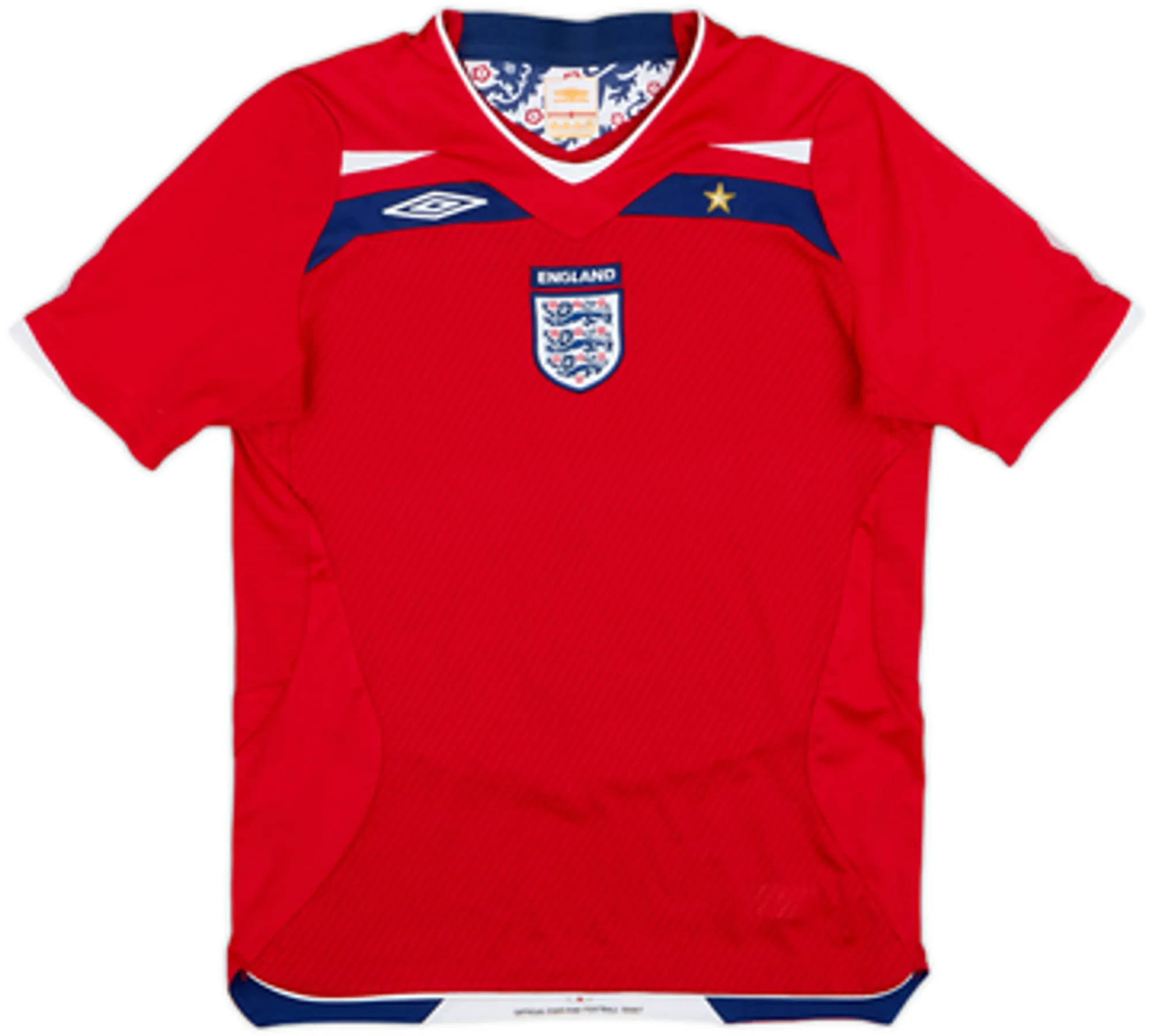 Umbro England Boys SS Away Shirt 2008
