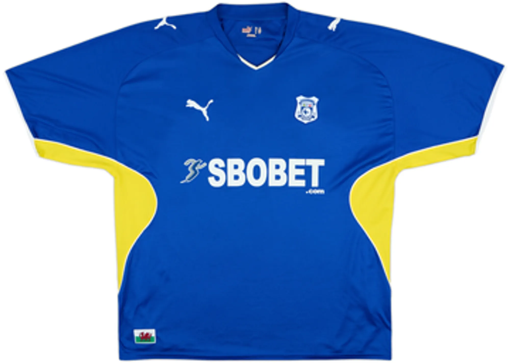 Puma Cardiff City Mens SS Home Shirt 2009/10