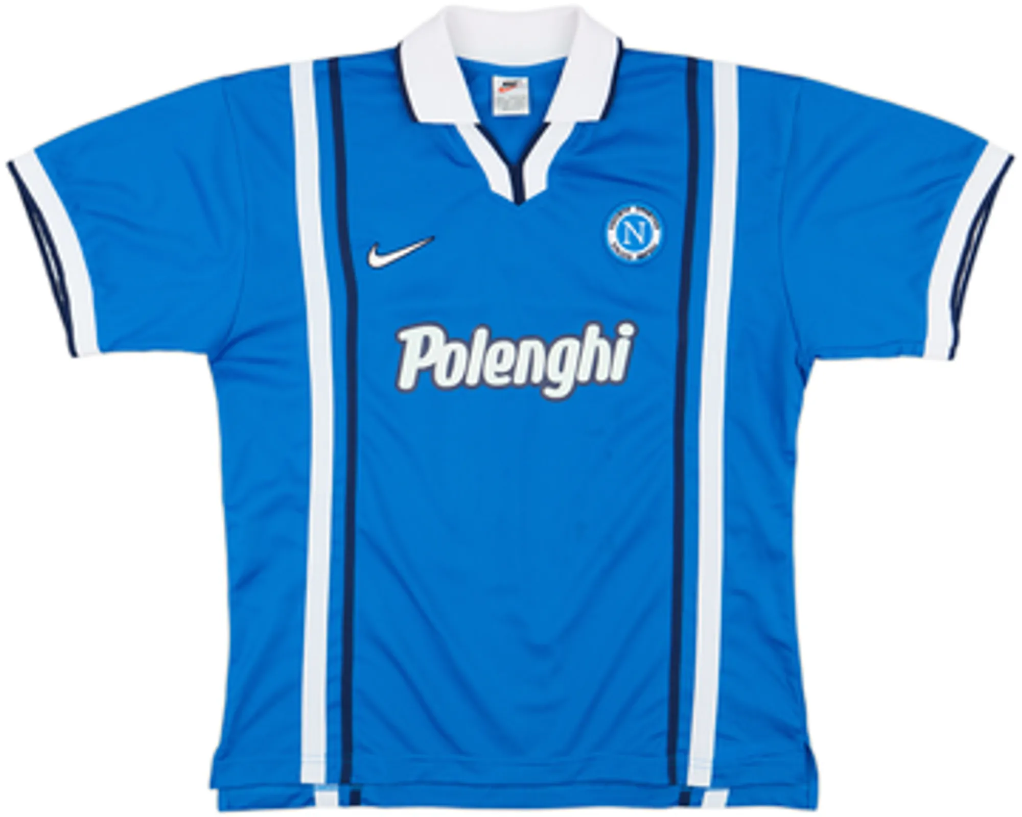 Nike Napoli Mens SS Player Issue Home Shirt 1997/98