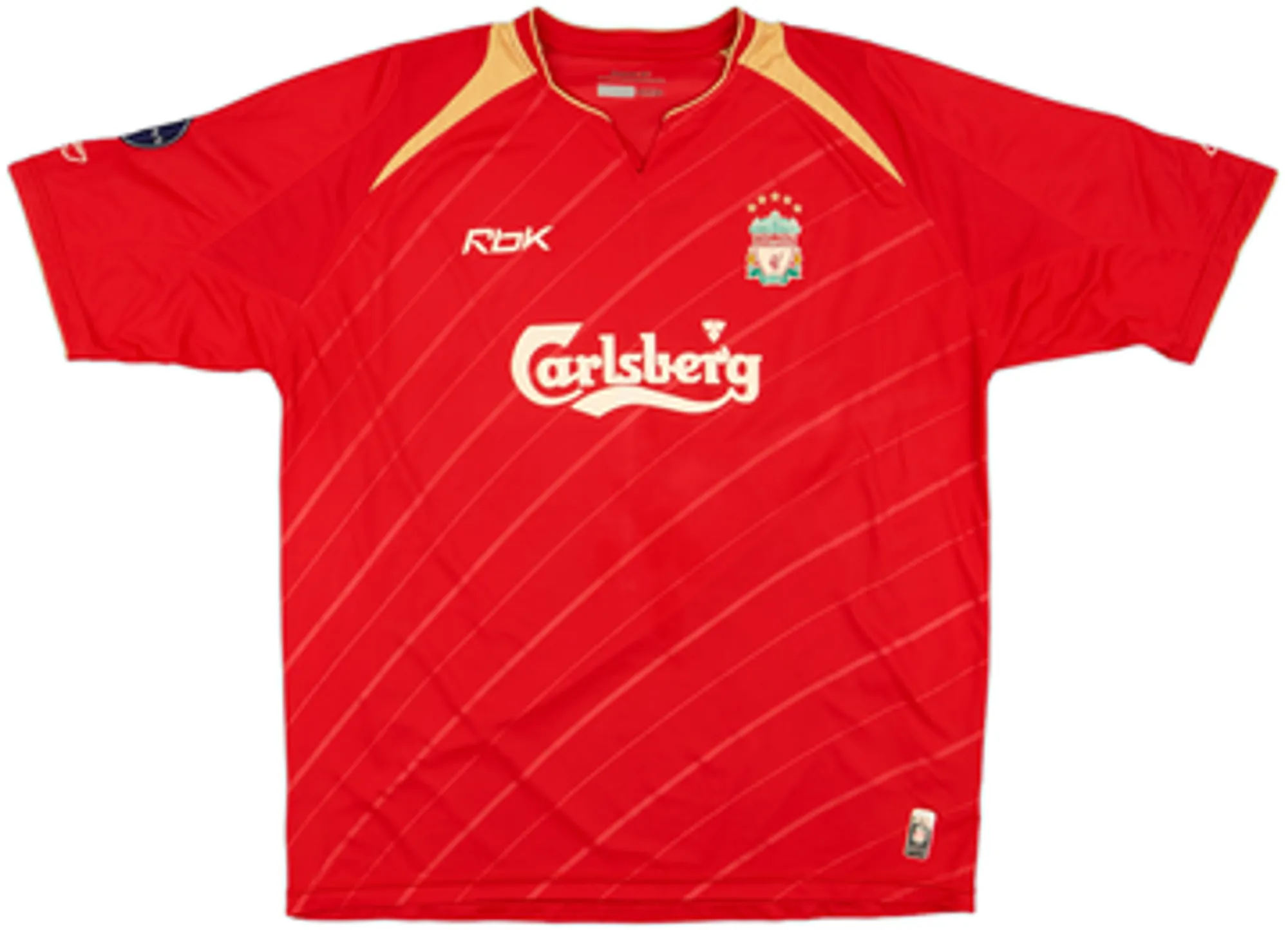 Reebok Liverpool Mens SS Home Shirt 2005/06