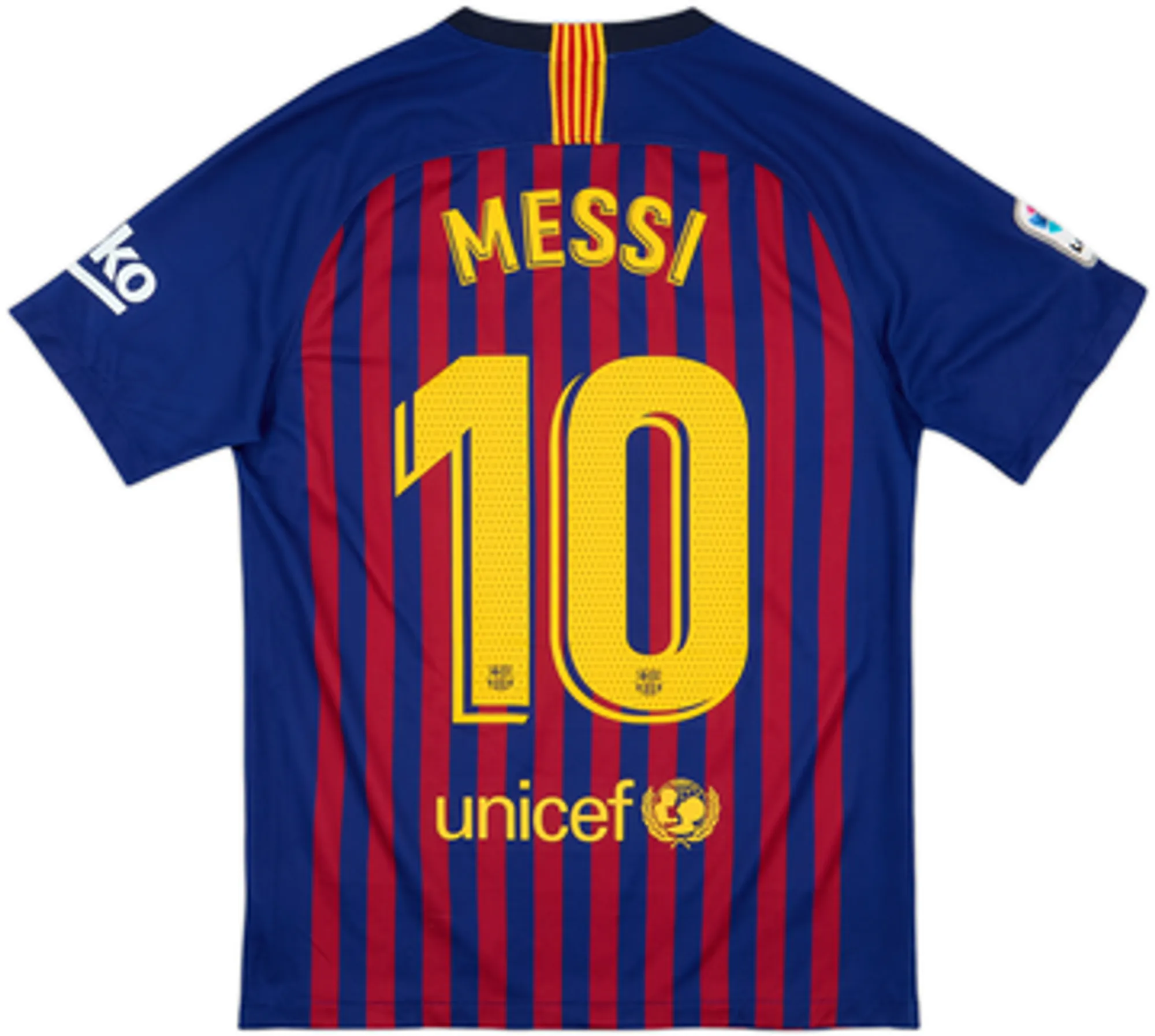Nike Barcelona Mens SS Home Shirt 2018/19