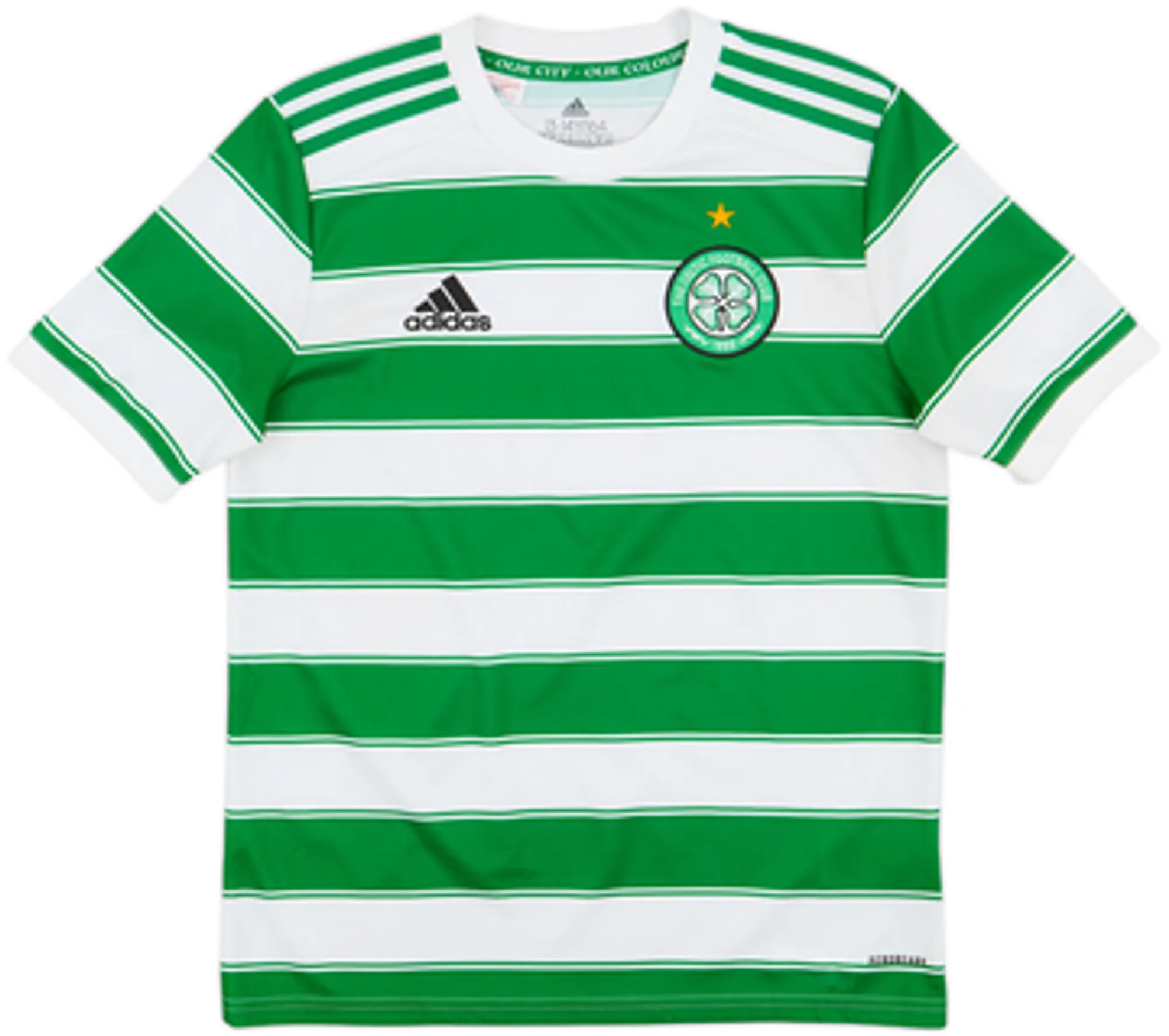 adidas Celtic Boys SS Home Shirt 2021/22