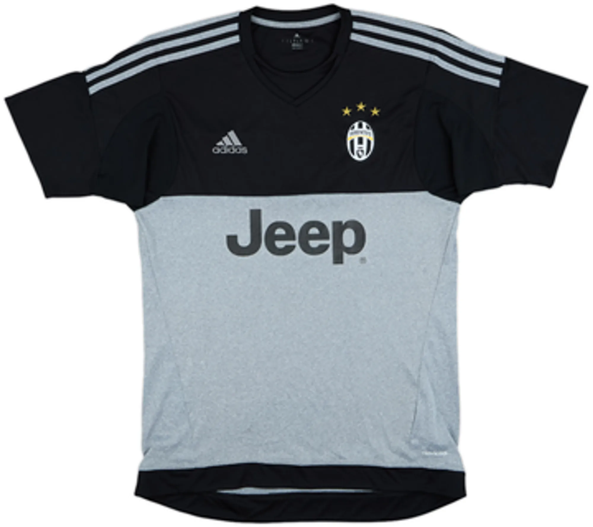 adidas Juventus Mens SS Goalkeeper Home Shirt 2015/16
