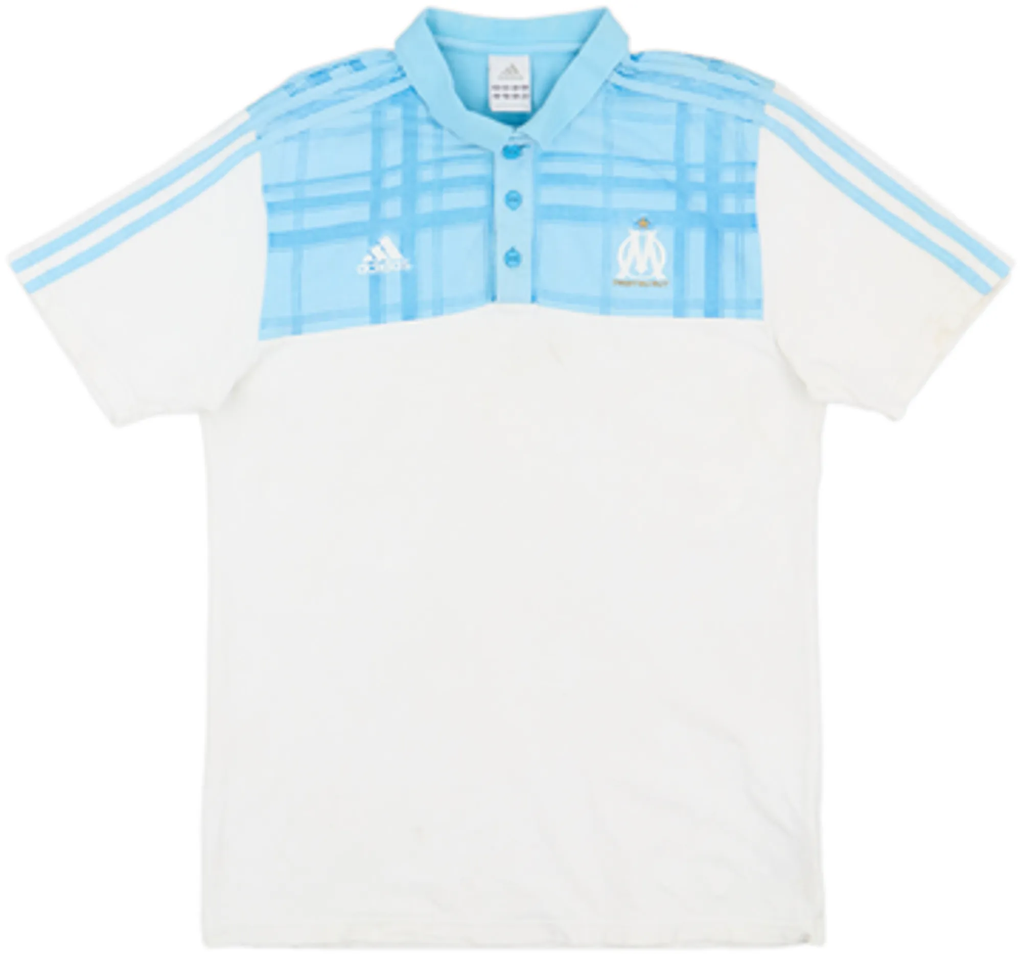 2010-11 Olympique Marseille adidas Polo Shirt - 6/10 - (M)