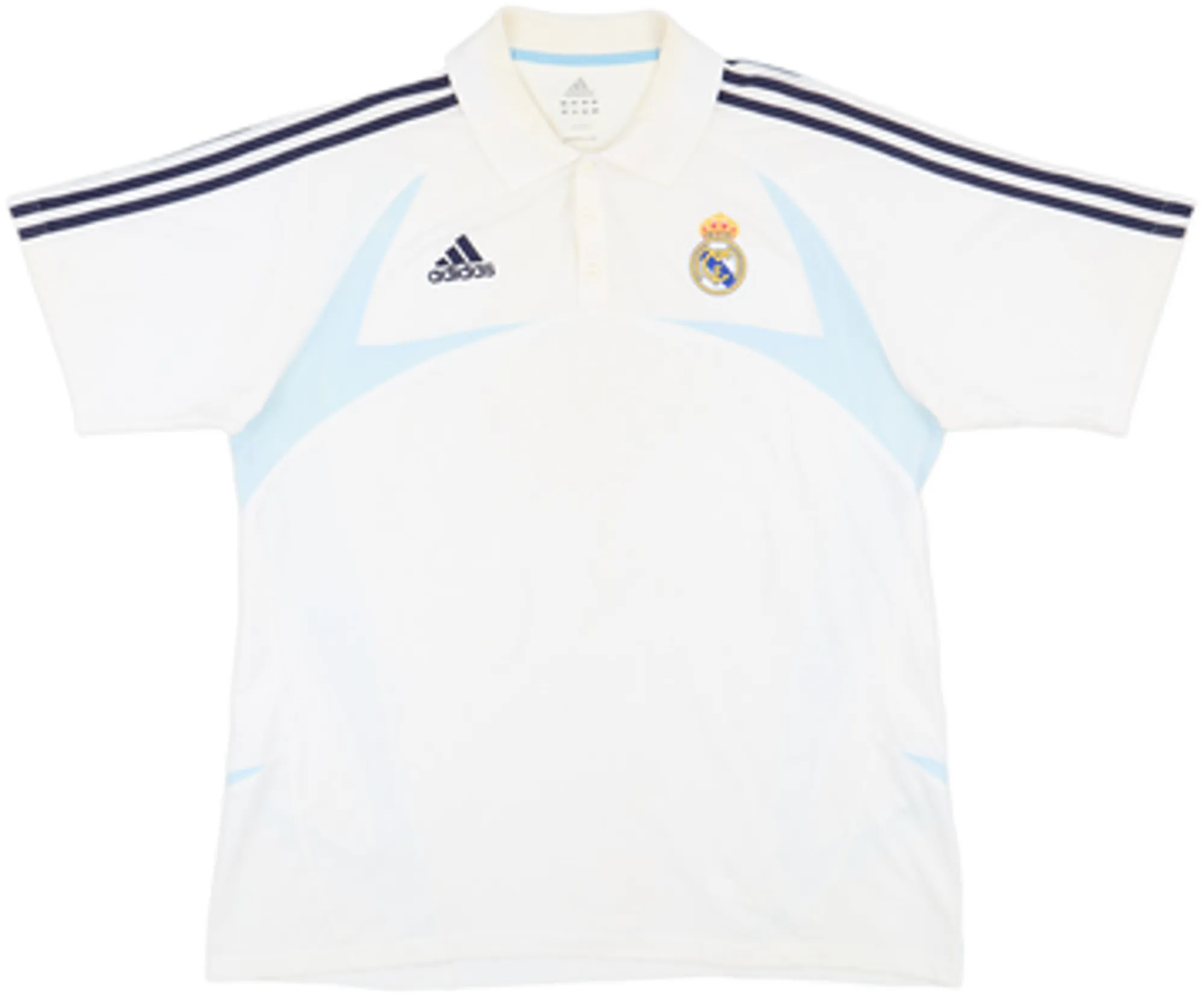 adidas Real Madrid Mens SS Home Shirt 2007/08