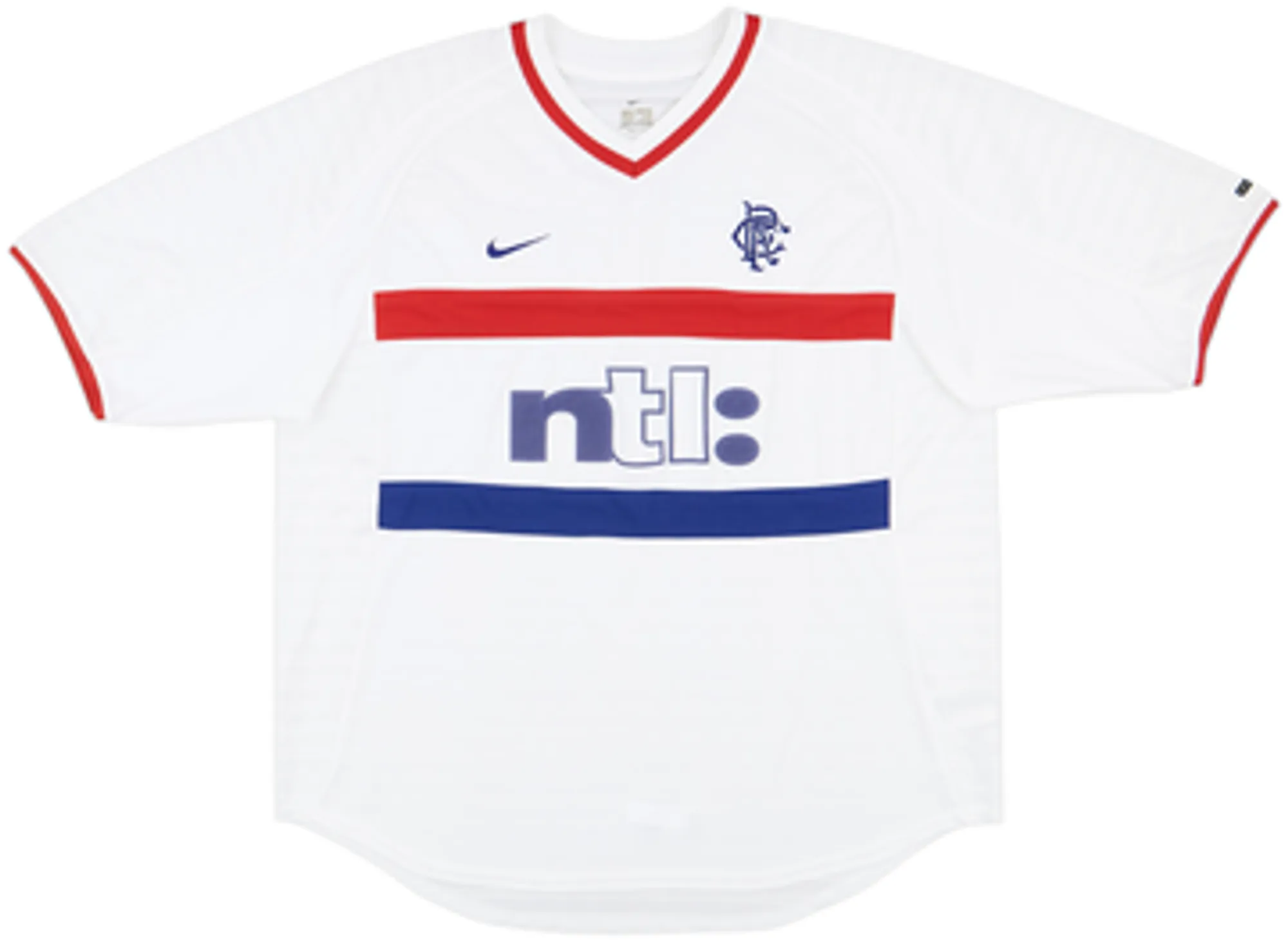 Nike Rangers Mens SS Away Shirt 2000/01