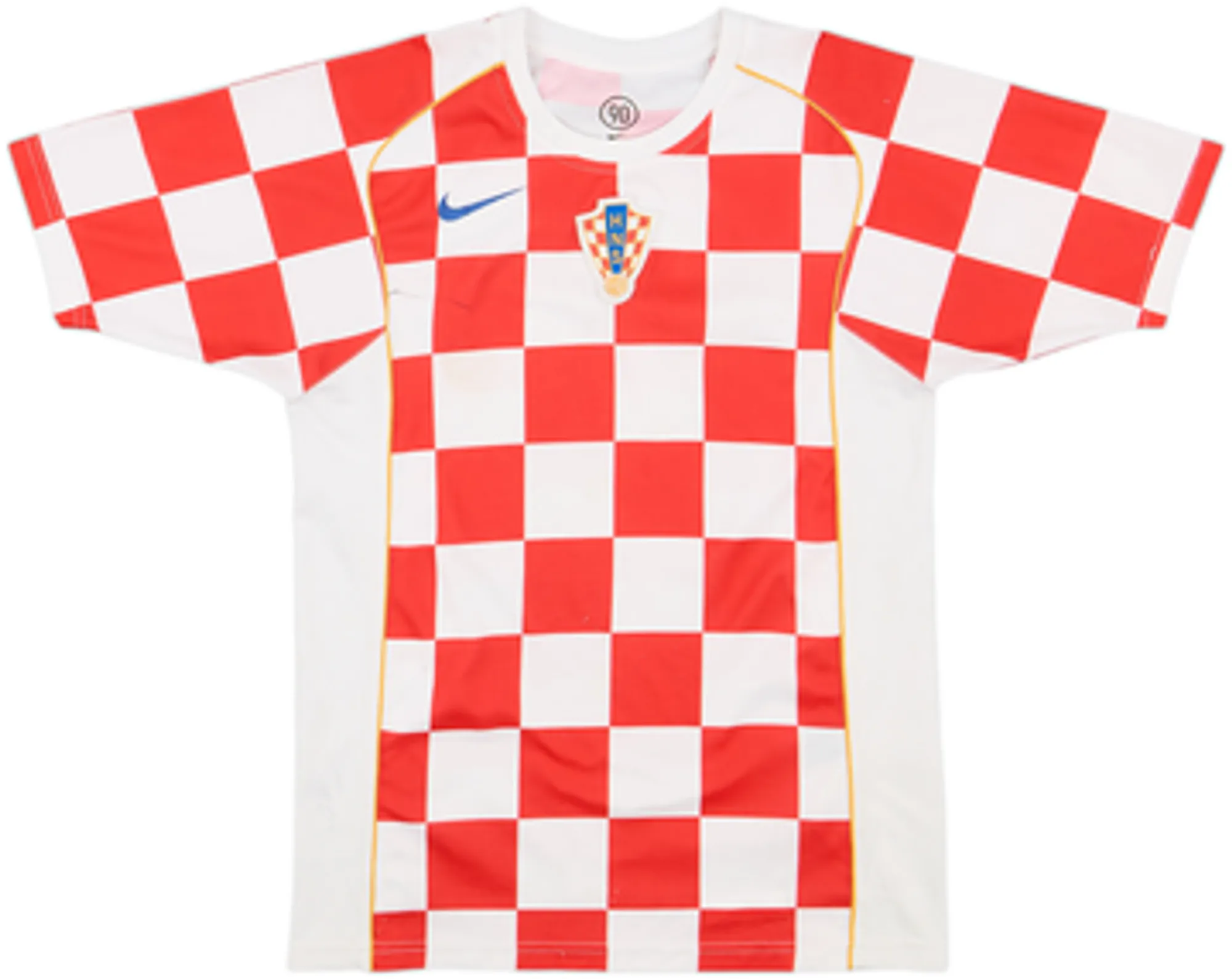 Nike Croatia Boys SS Home Shirt 2004