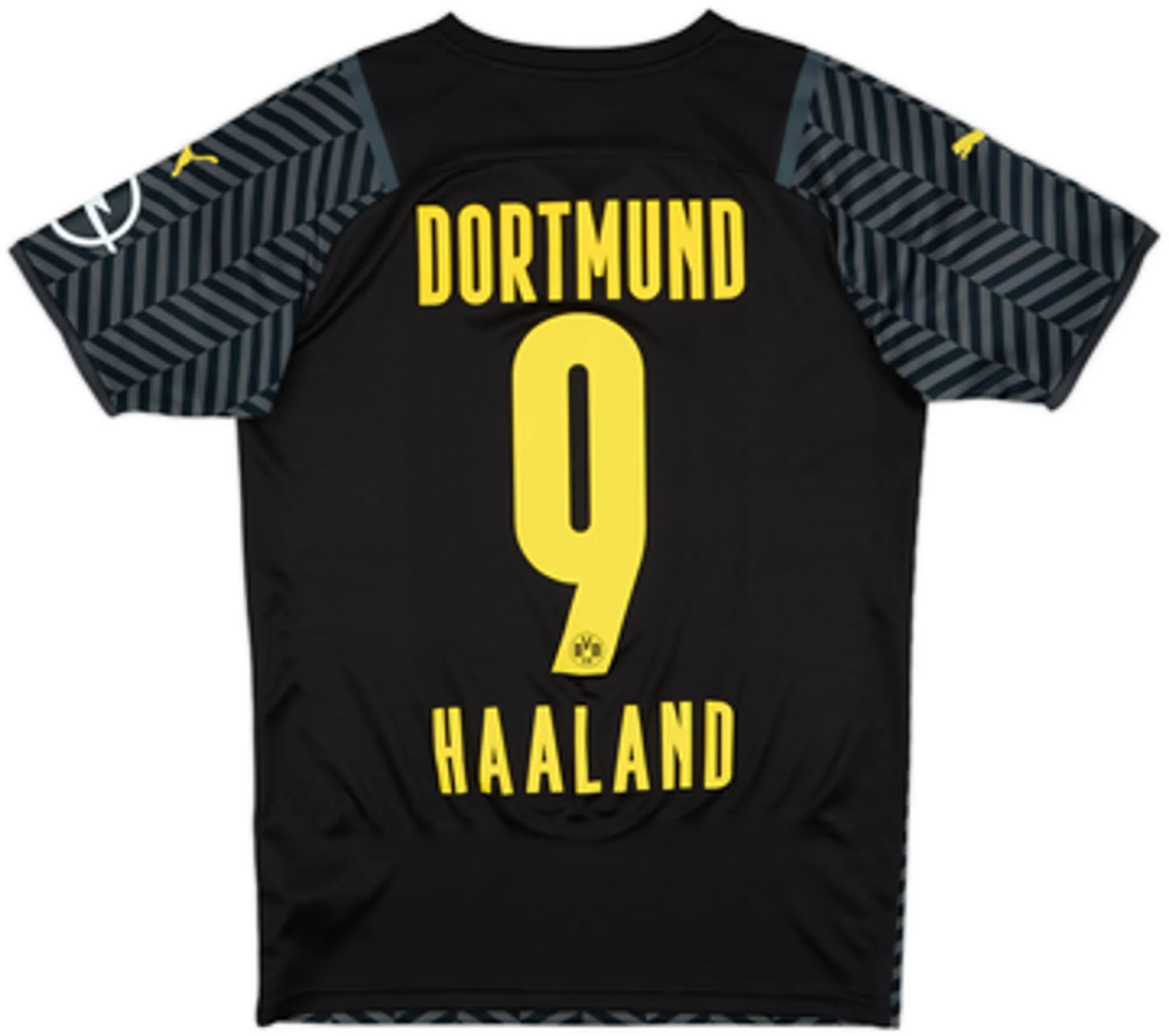 Puma Borussia Dortmund Mens SS Away Shirt 2021/22