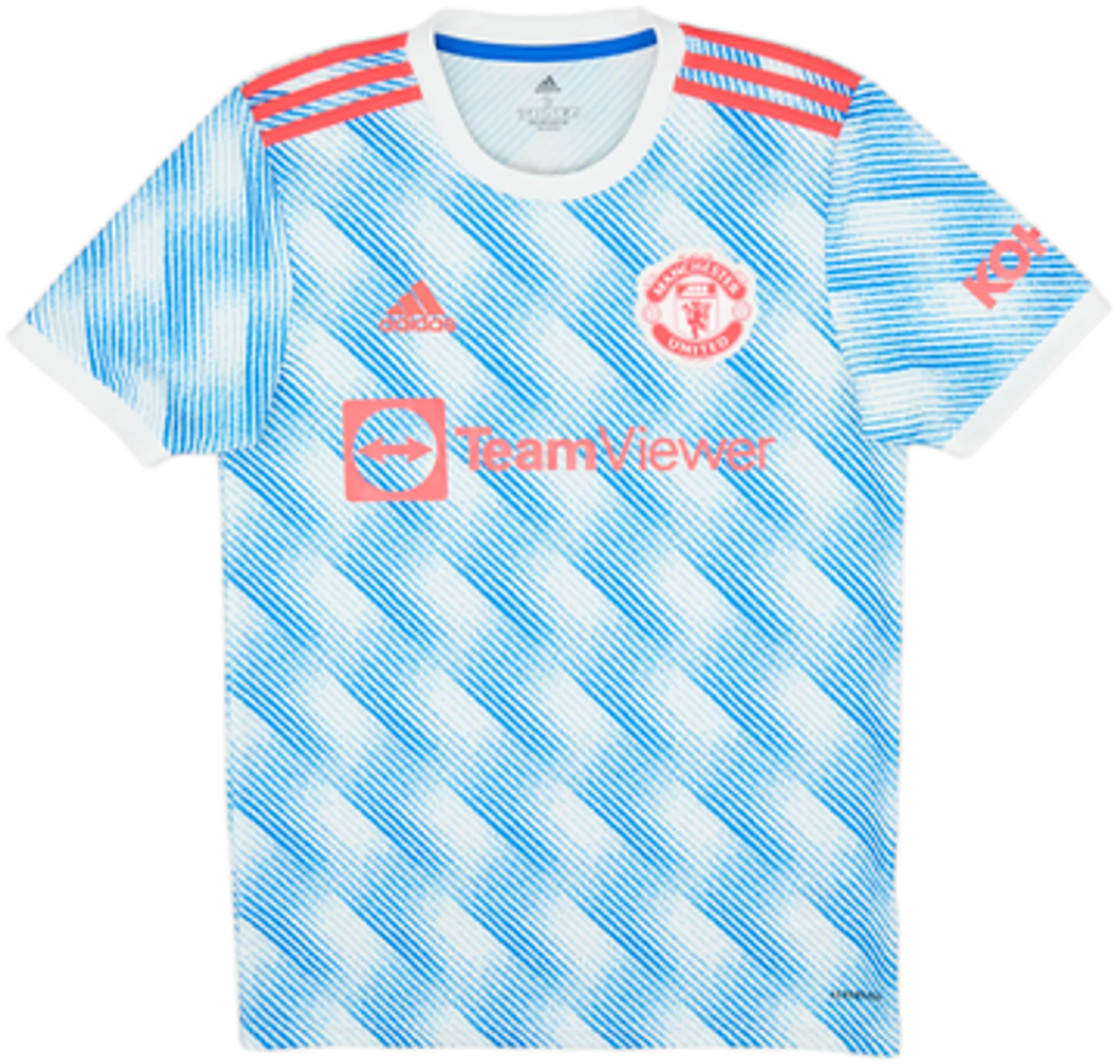 adidas Manchester United Mens SS Away Shirt 2021/22