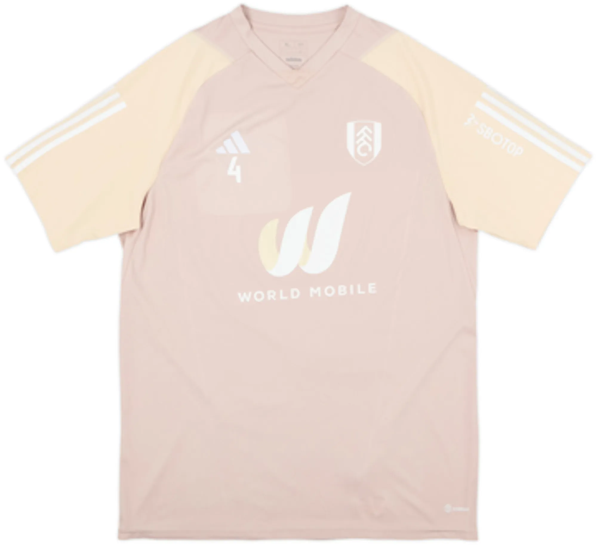 adidas Fulham Mens SS Player Issue Home Shirt 2022/23