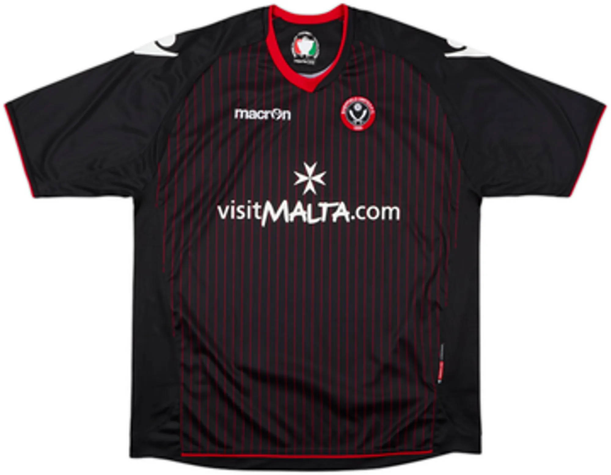 Macron Sheffield United Mens SS Away Shirt 2010/11