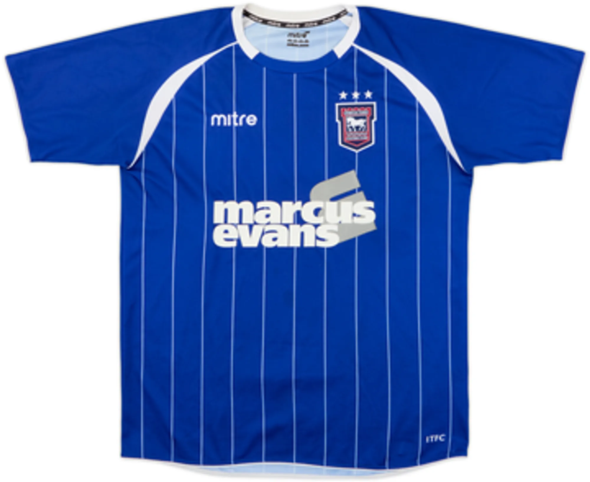 Home Ipswich Town Mens SS Home Shirt 2011/12