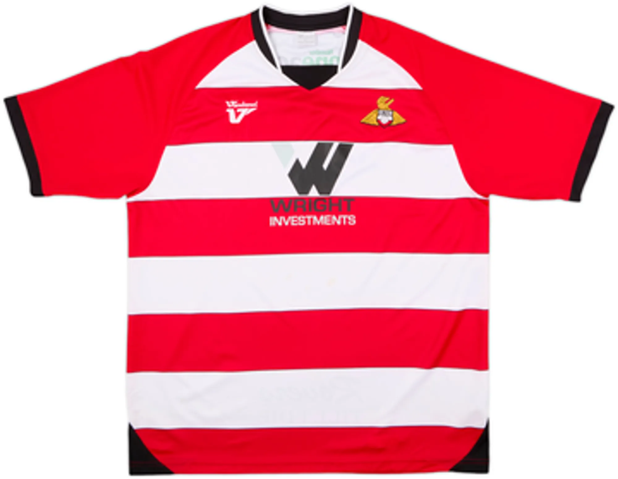 Home Doncaster Rovers Mens SS Home Shirt 2009/10