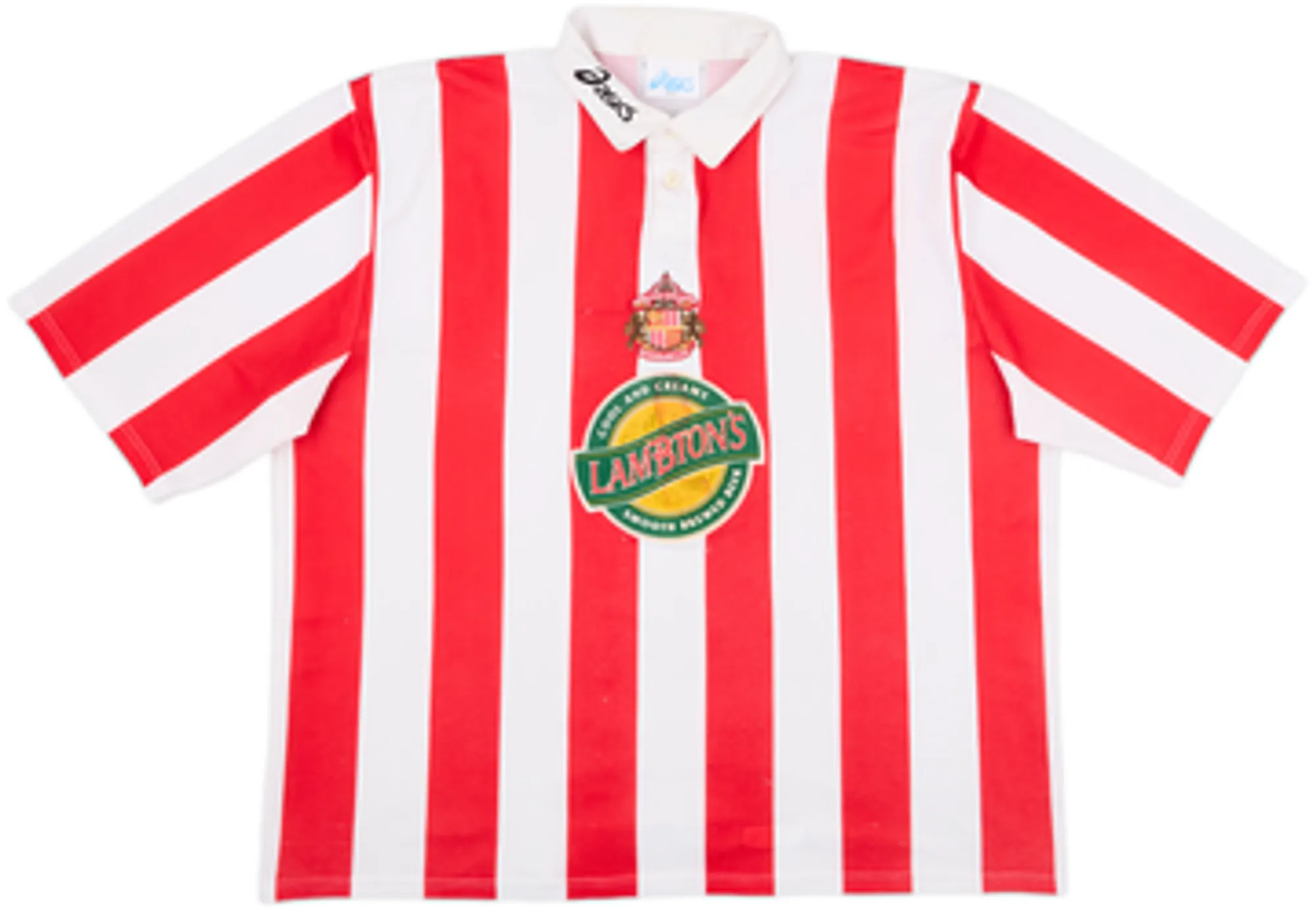 Asics Sunderland Mens SS Home Shirt 1997/99