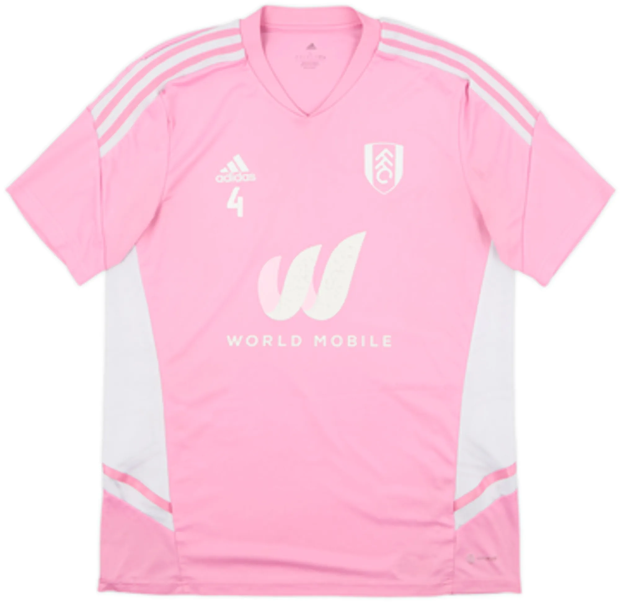 adidas Fulham Mens SS Player Issue Home Shirt 2022/23