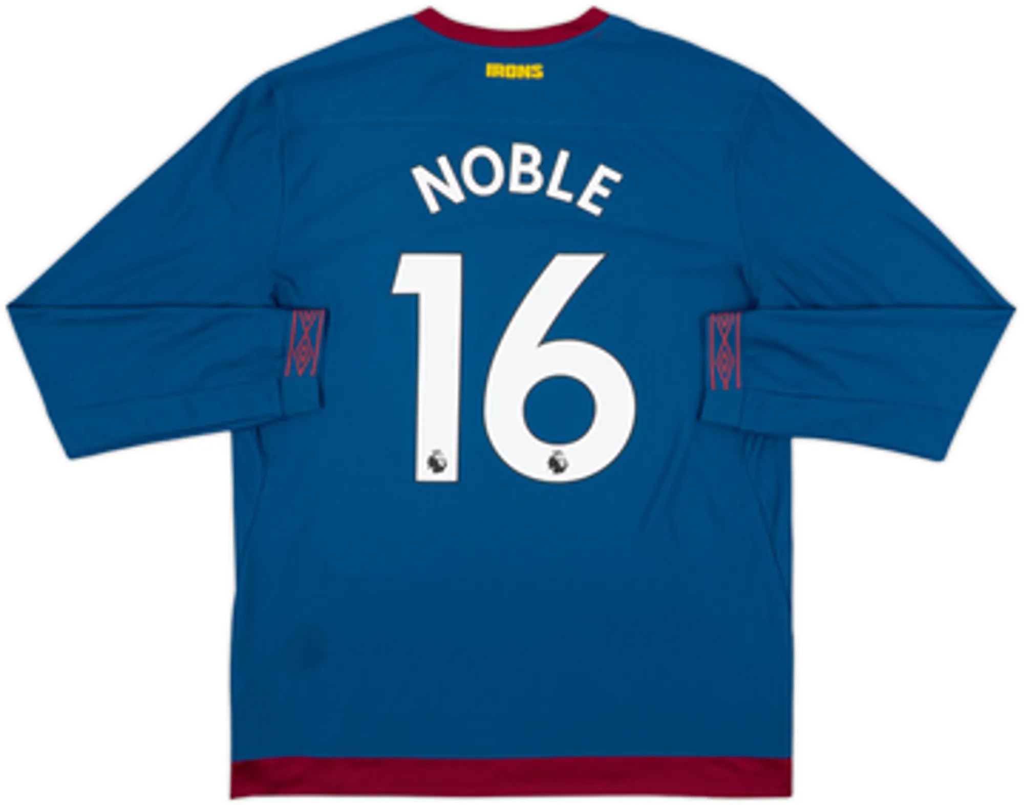 Umbro West Ham United Mens LS Away Shirt 2018/19