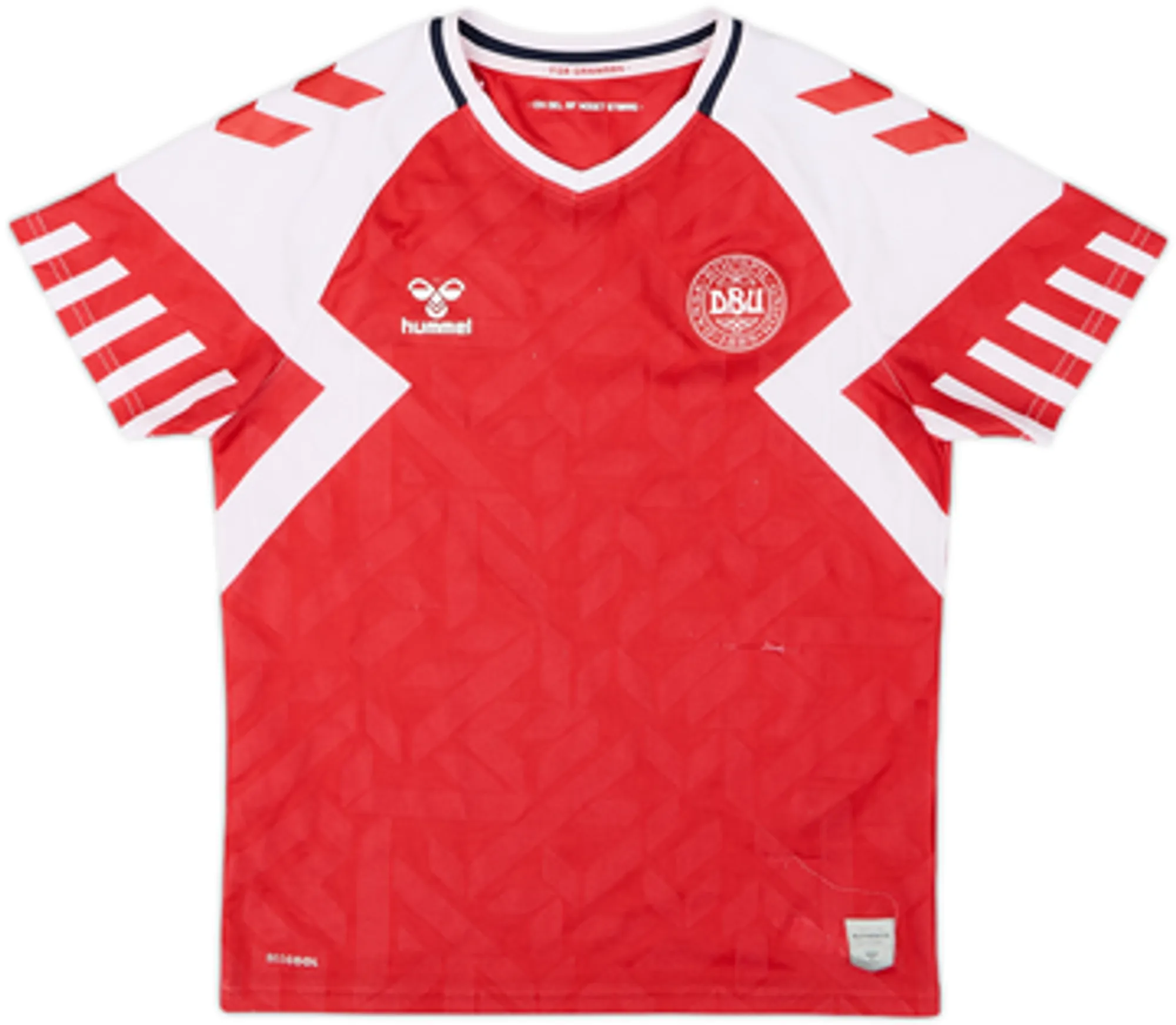 Hummel Denmark Boys SS Home Shirt 2023
