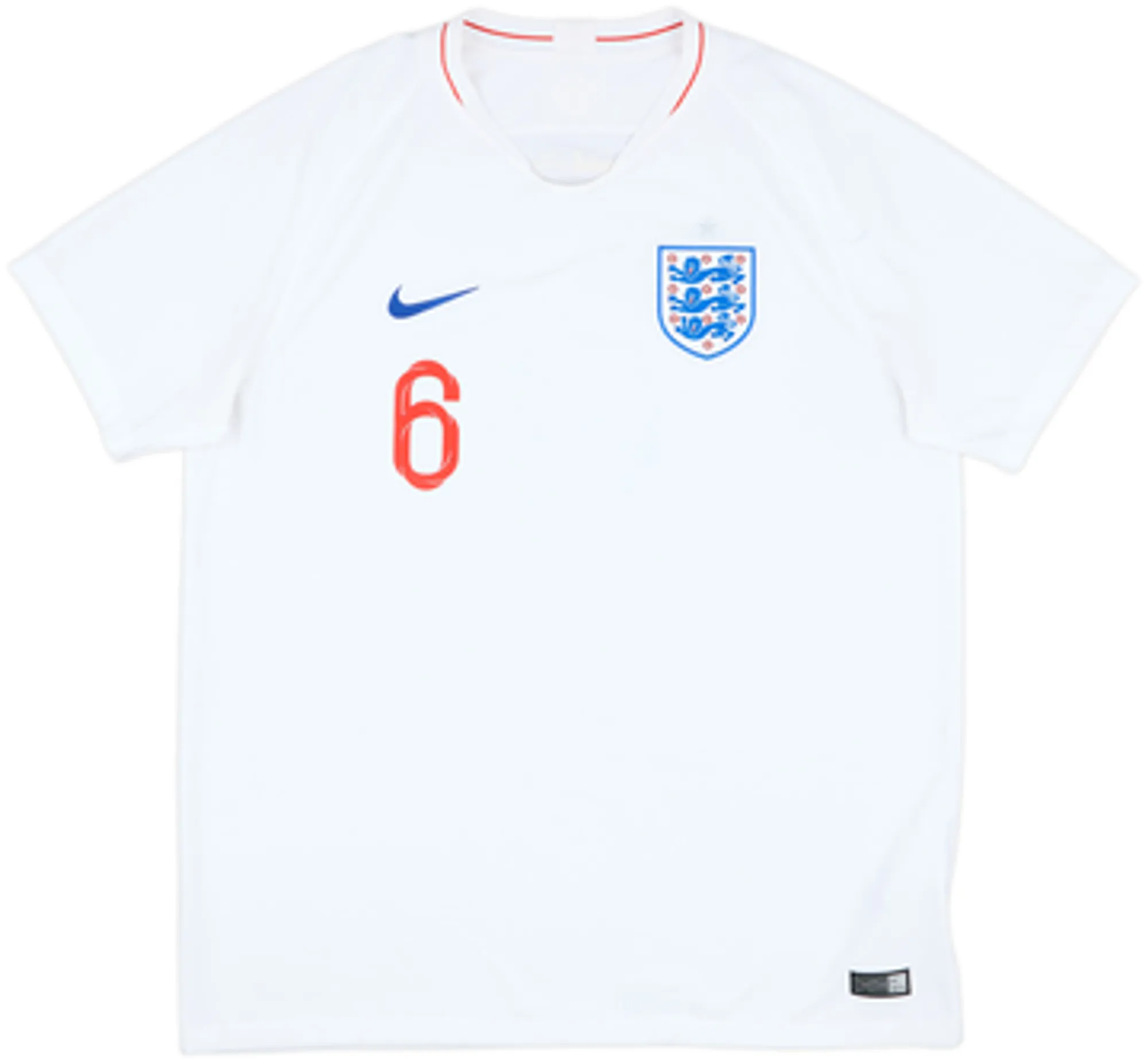 Nike England Mens SS Home Shirt 2018