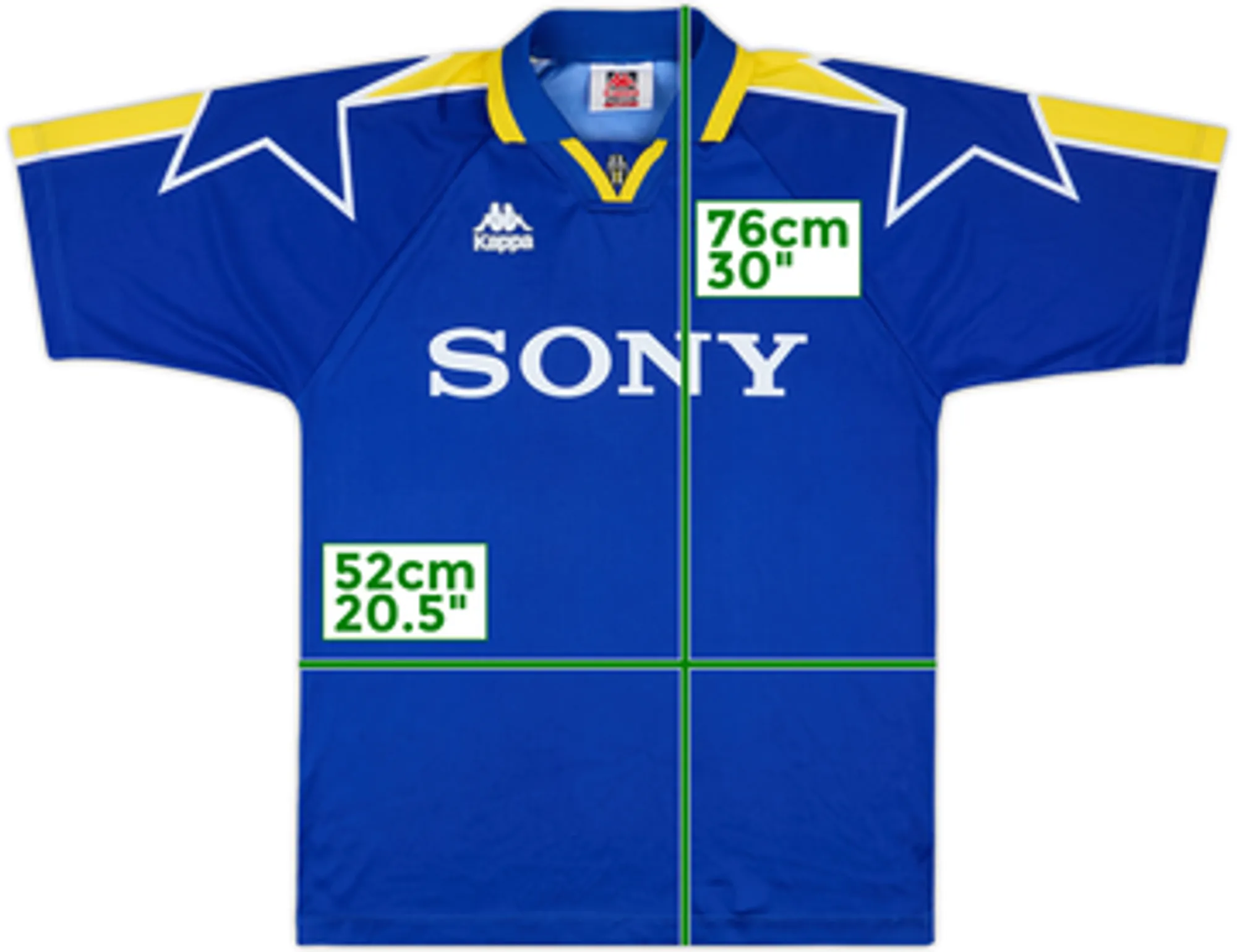 Kappa Juventus Mens SS Away Shirt 1995/96