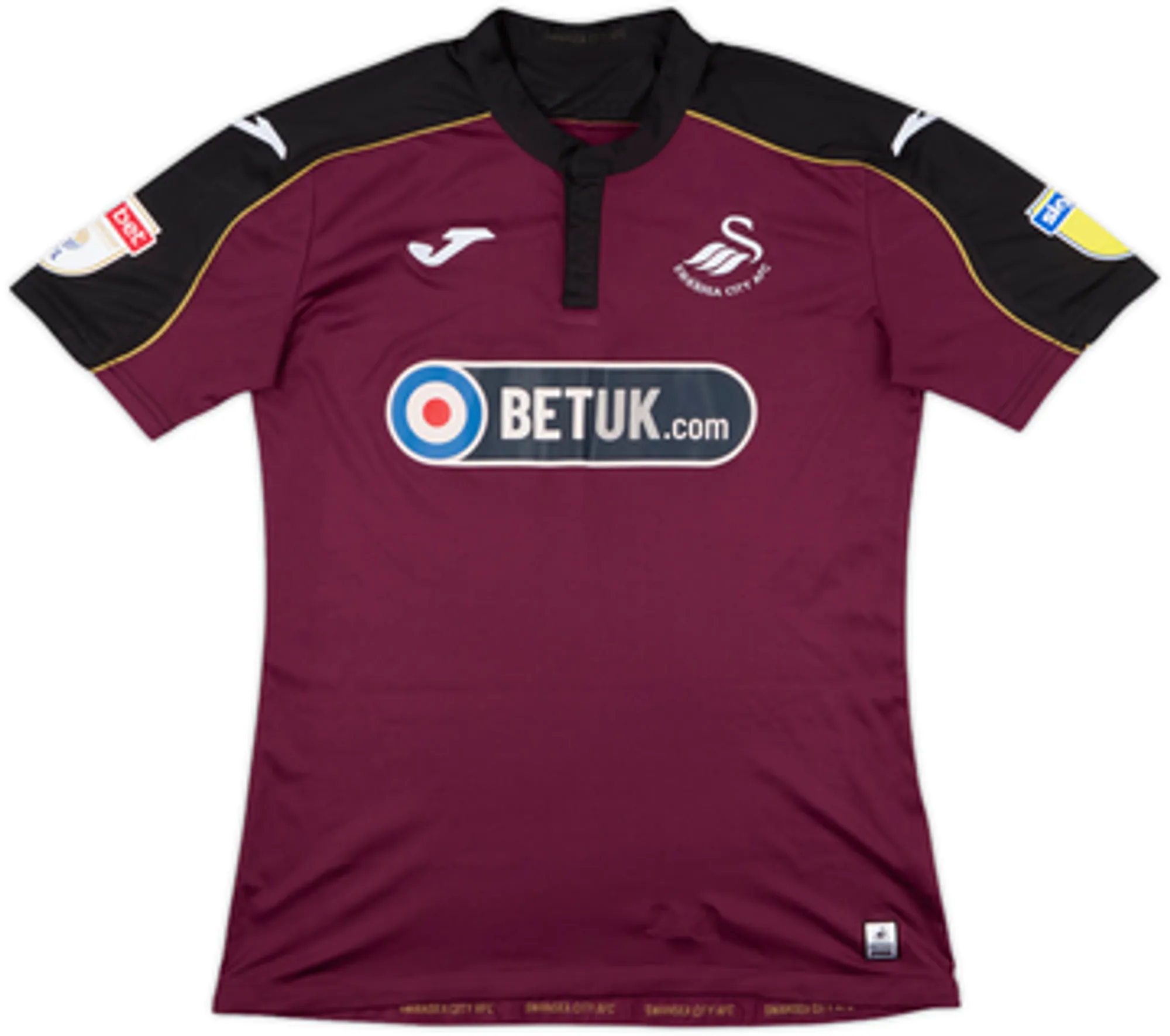 Joma Swansea City Mens SS Third Shirt 2018/19