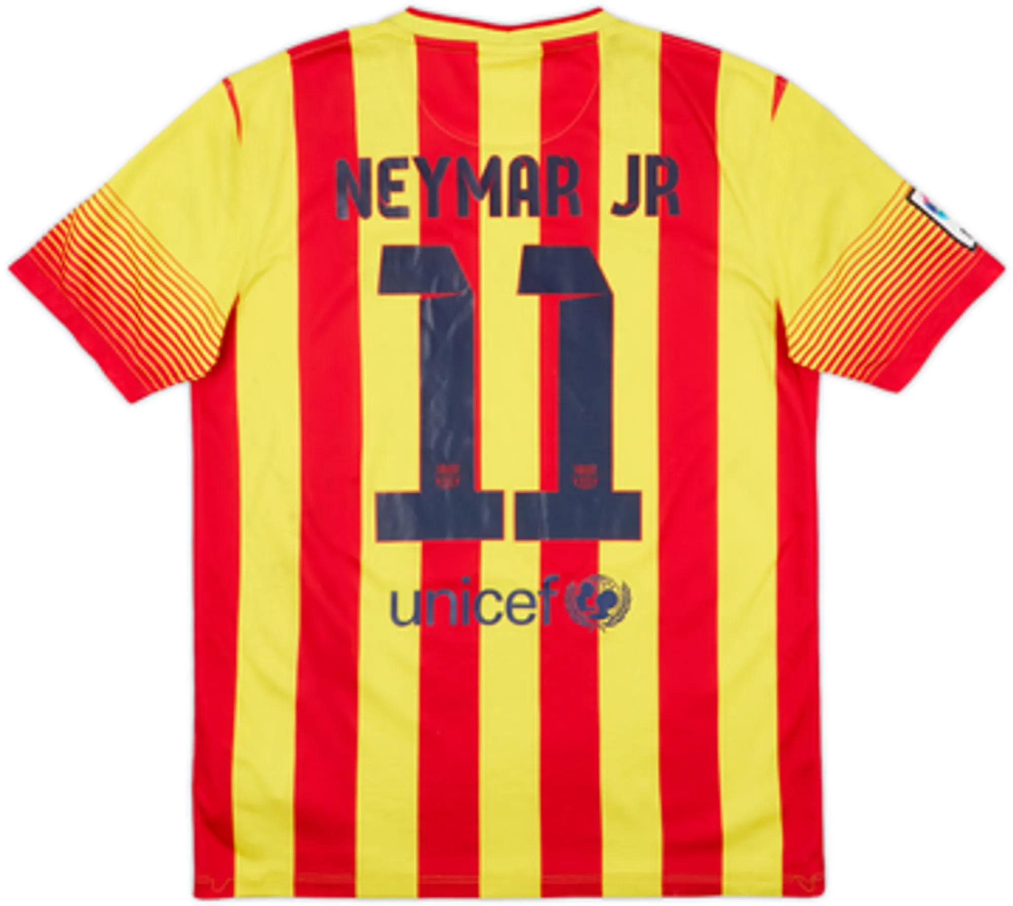 Nike Barcelona Mens SS Away Shirt 2013/15