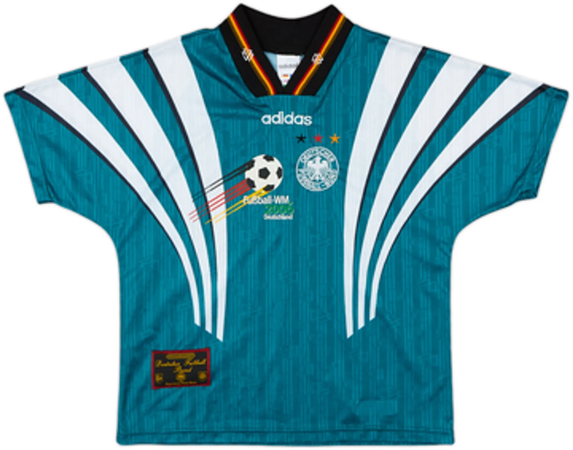 adidas Germany Boys SS Away Shirt 1996