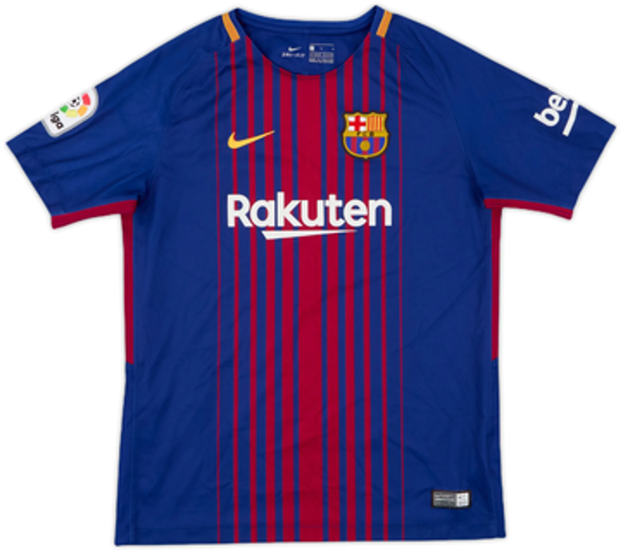 Nike Barcelona Boys SS Home Shirt 2017/18