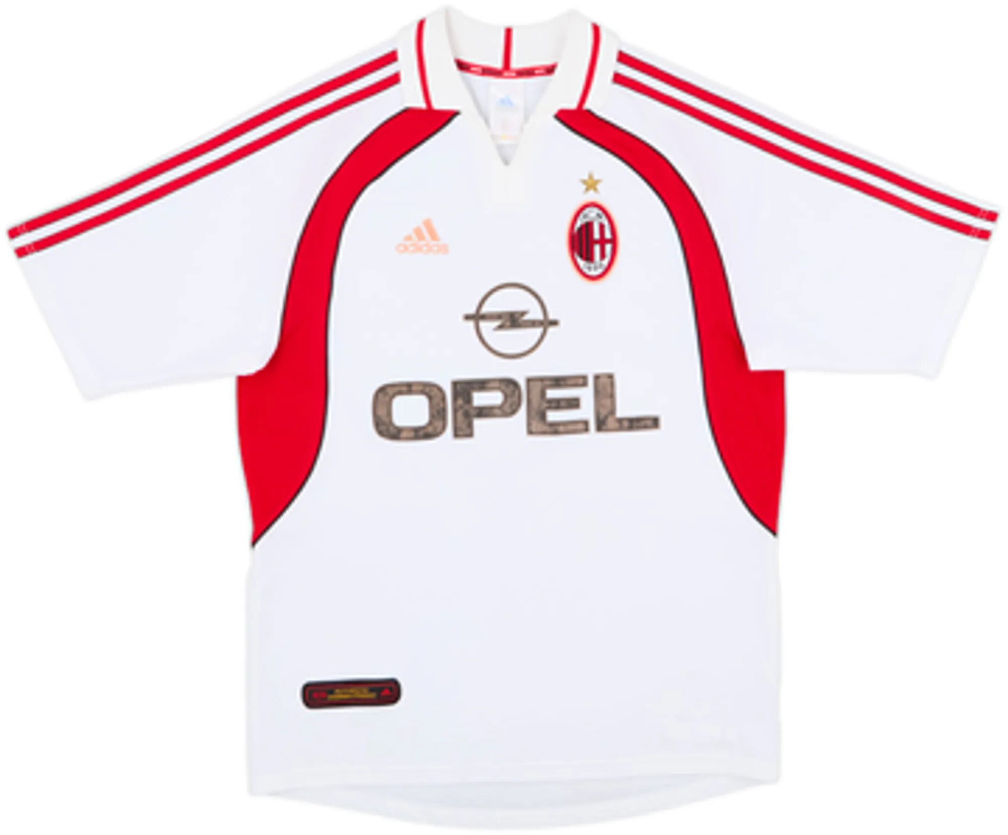 adidas AC Milan Mens SS Away Shirt 2000/02