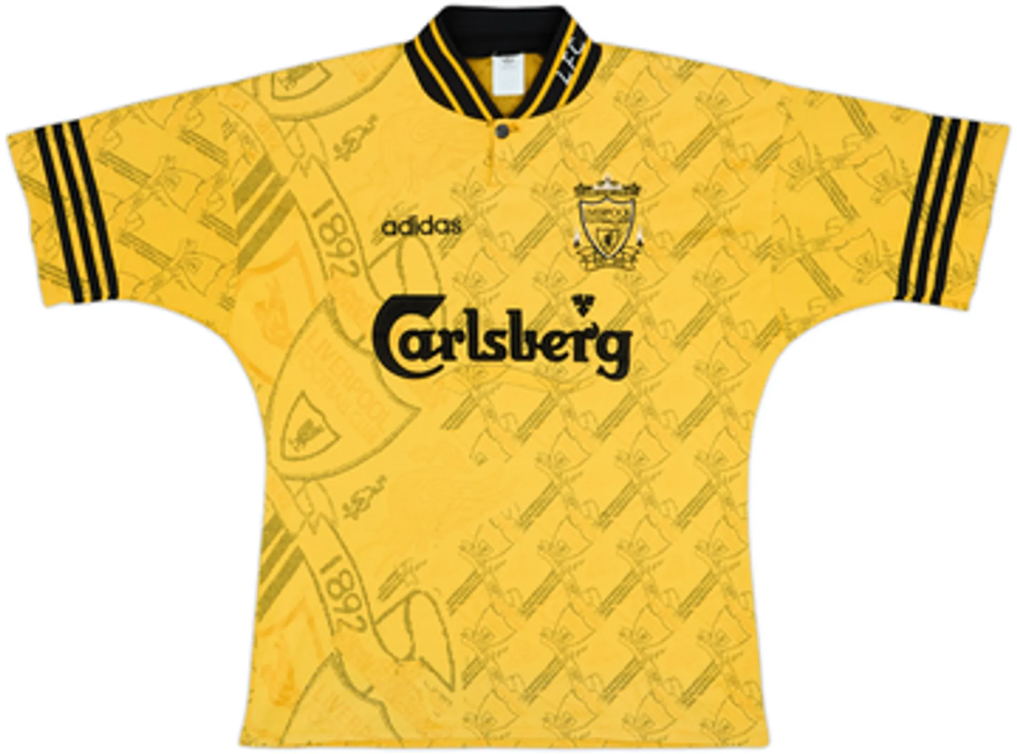 adidas Liverpool Mens SS Third Shirt 1994/96