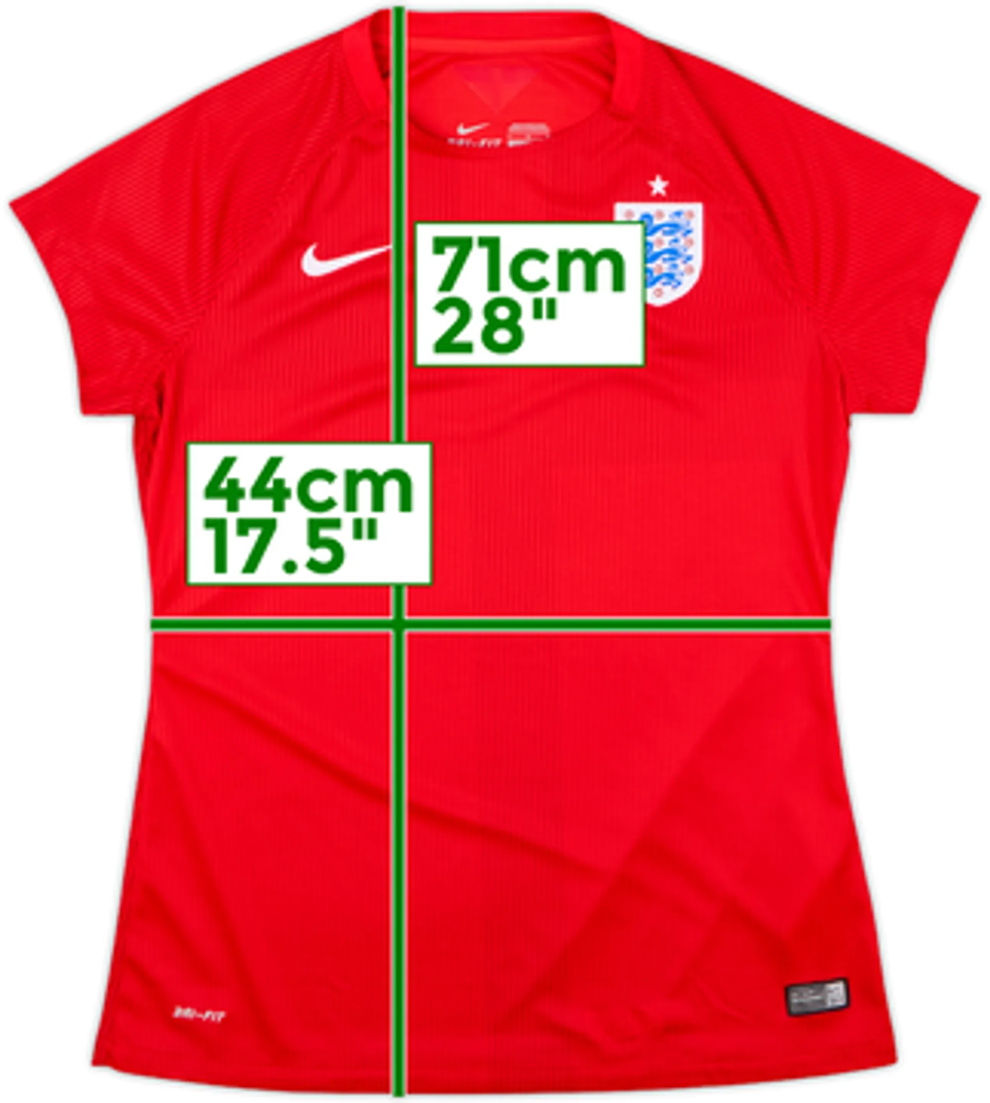 Nike England Womens SS Away Shirt 2014