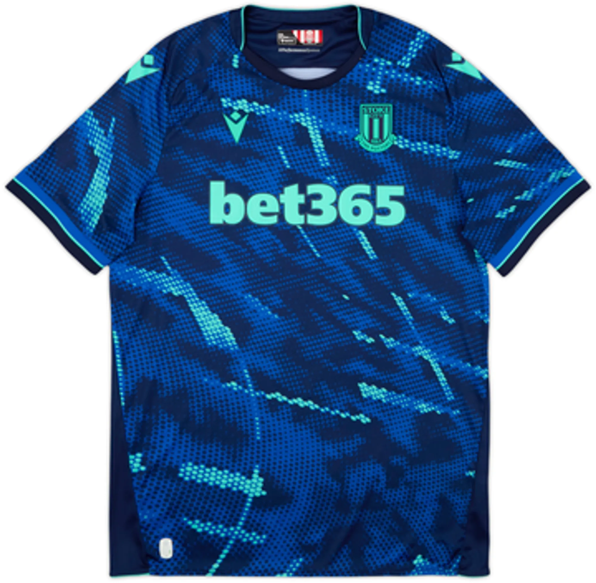 Macron Stoke City Mens SS Away Shirt 2023/24