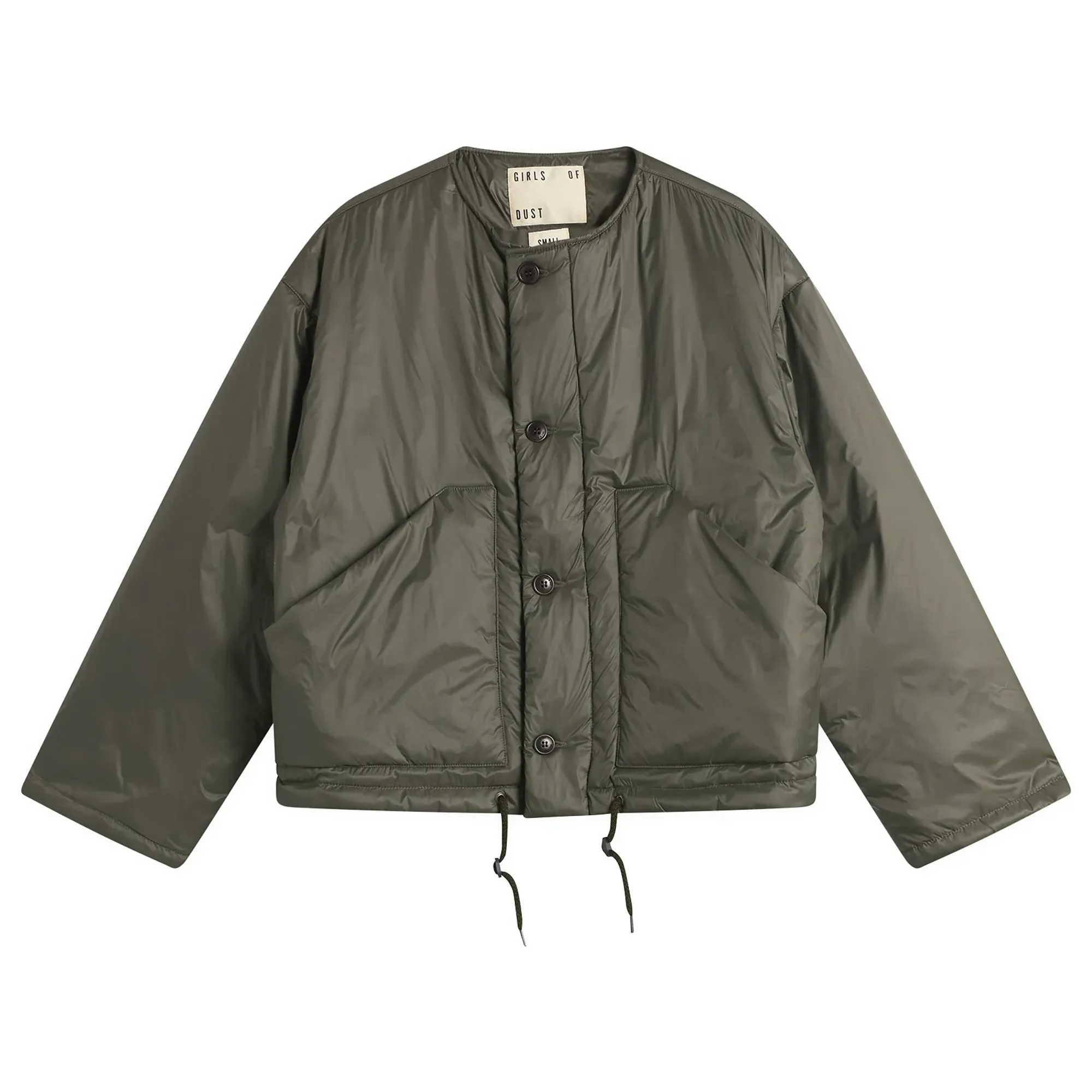 Girls of Dust Women's Nuclear Nylon Jacket Dusty Green