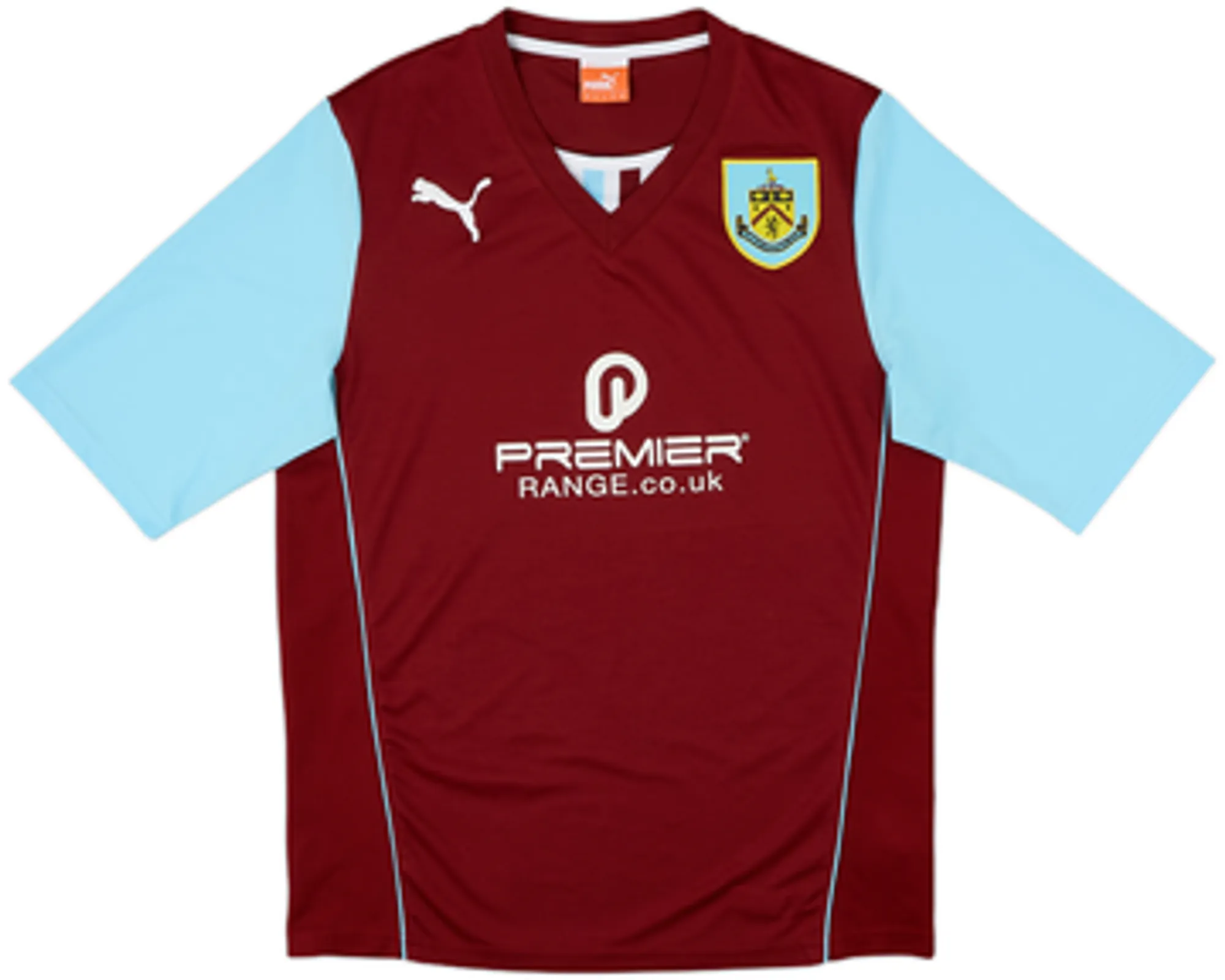 Puma Burnley Mens SS Home Shirt 2013/14