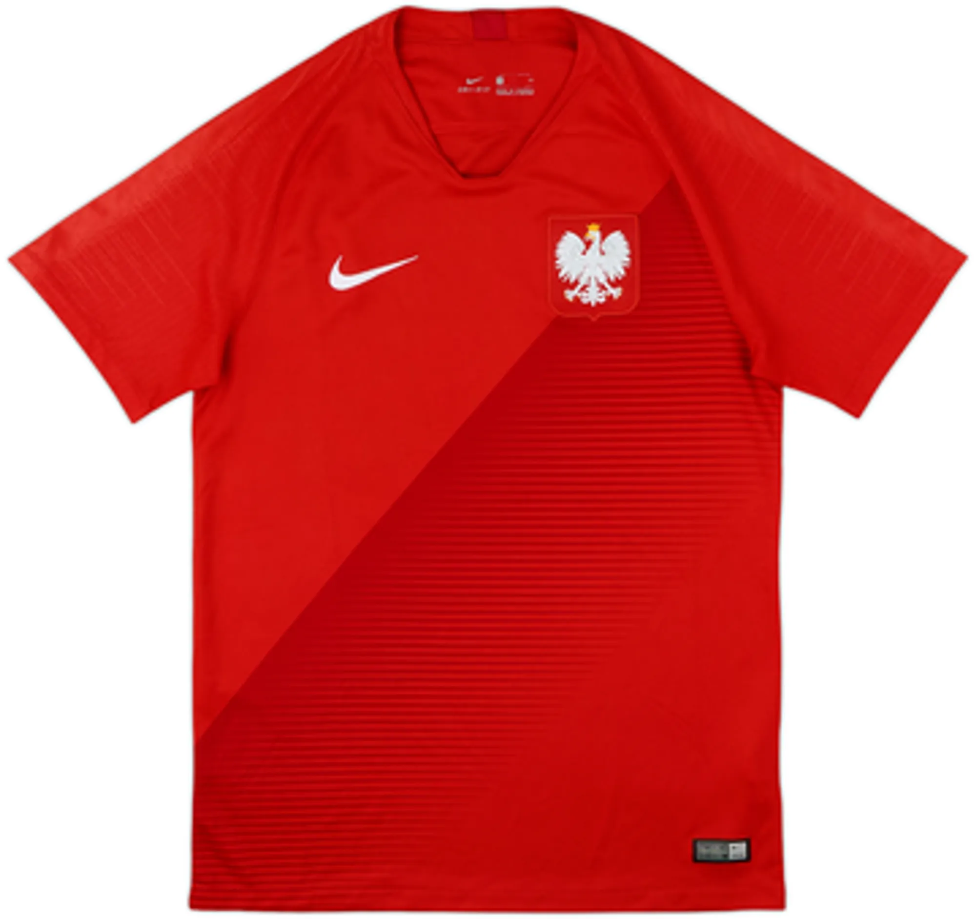 Nike Poland Mens SS Away Shirt 2018
