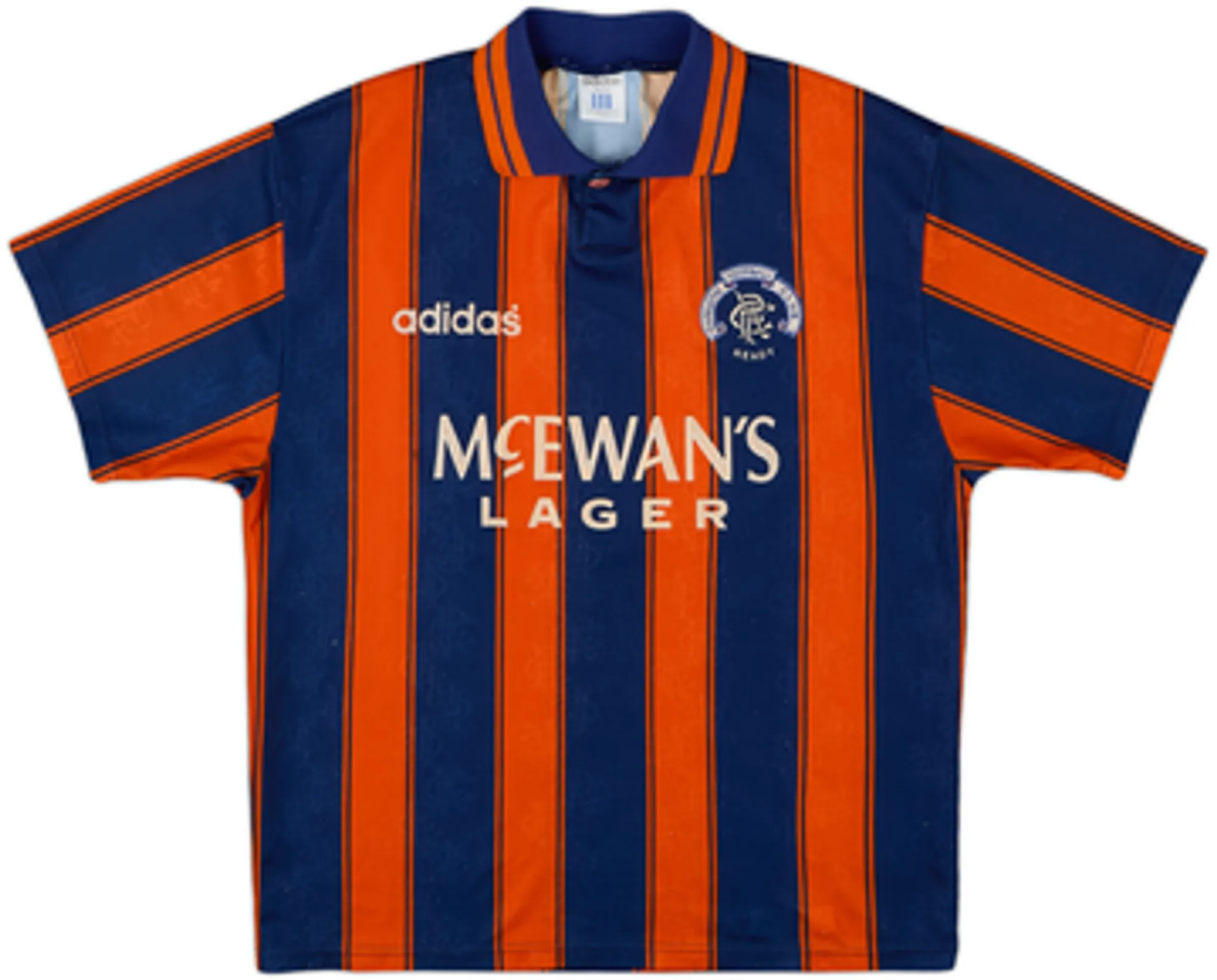 adidas Rangers Mens SS Away Shirt 1993/94