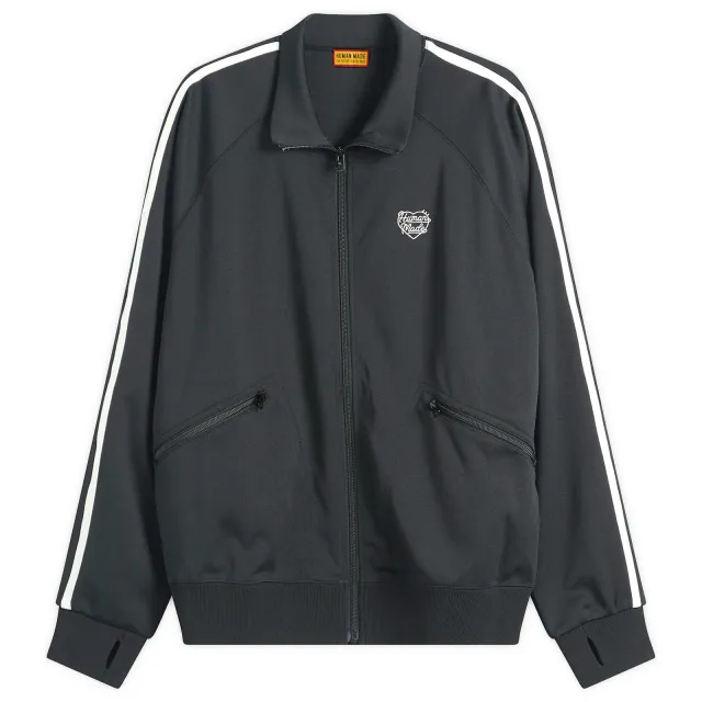 トップス HUMANMADE x VERDY GDC Track Jacket Black Human Made Men's Track Jacket Black | HM30JK042-BLK | FOOTY.COM