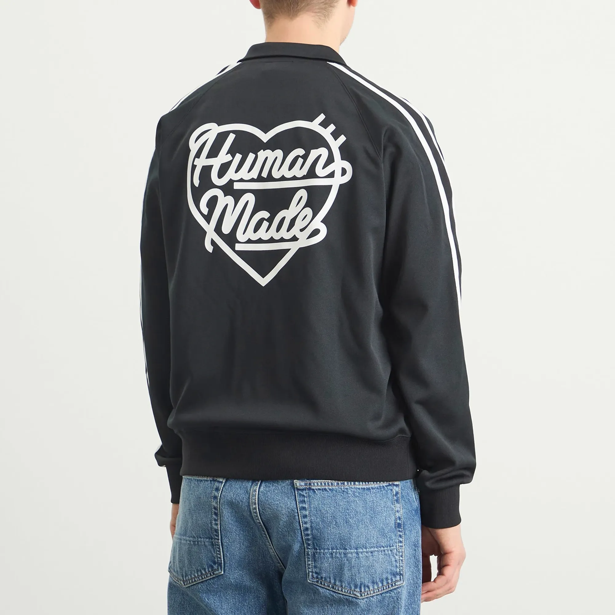 Human Made Men's Track Jacket Black | HM30JK042-BLK | FOOTY.COM